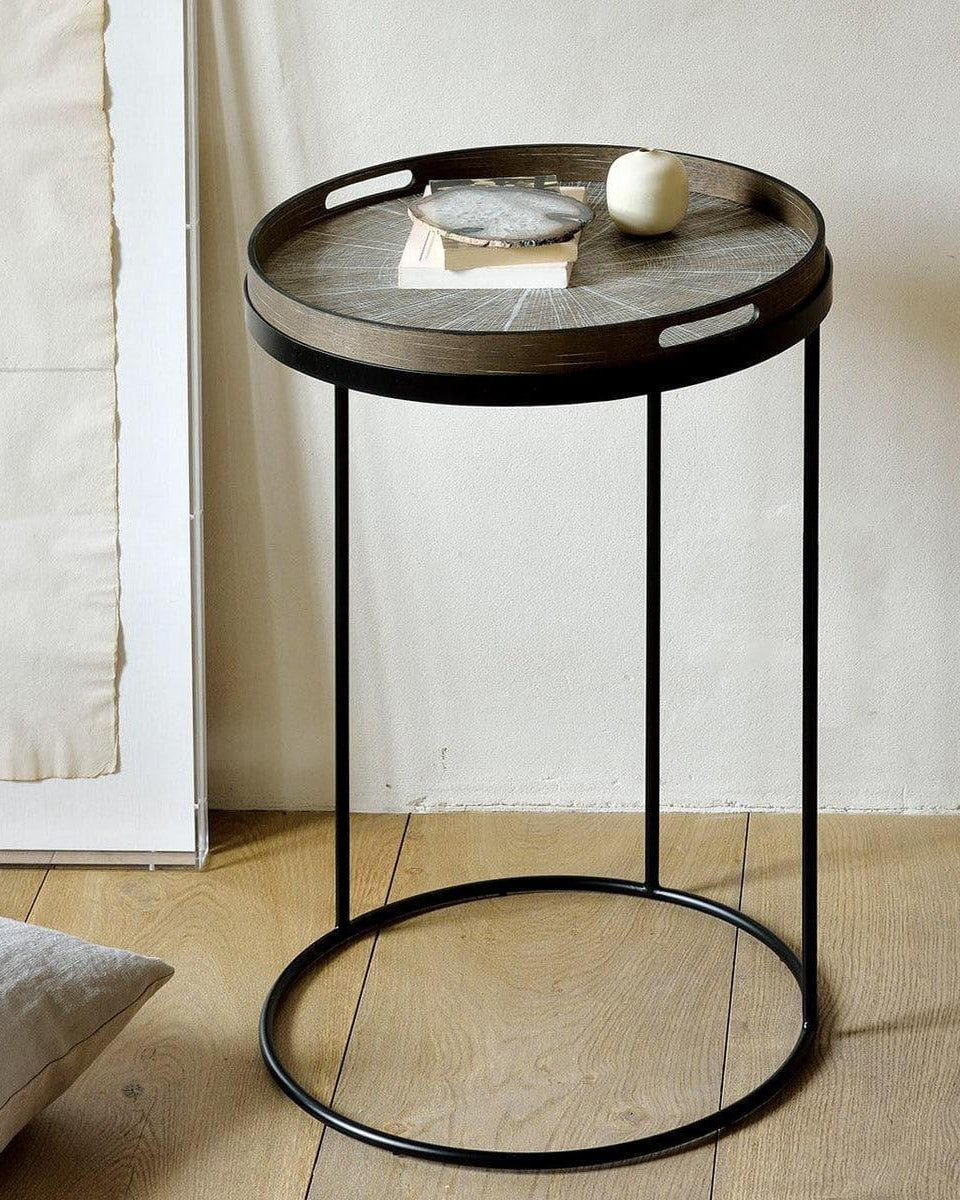 Ethnicraft - Tabletttisch ROUND - 20704 | Homestorys