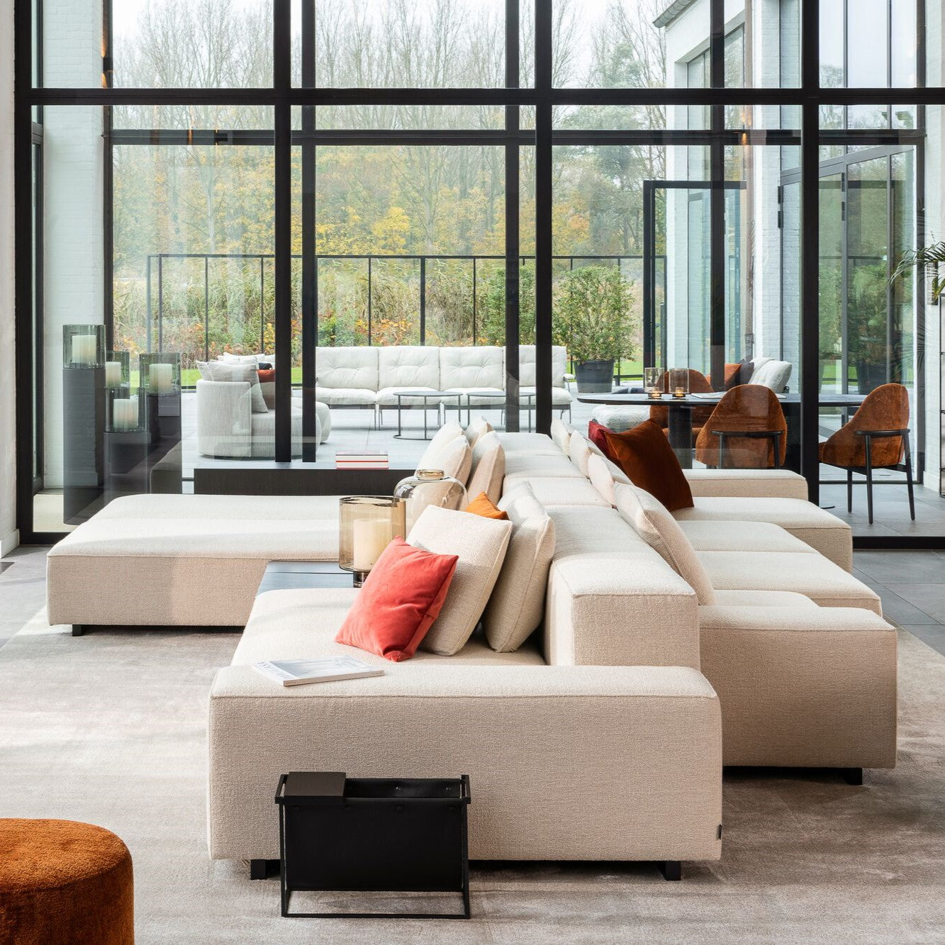 Passe Partout BLOCCO Sofa im Wohnzimmer moderne Einrichtung | Homestorys