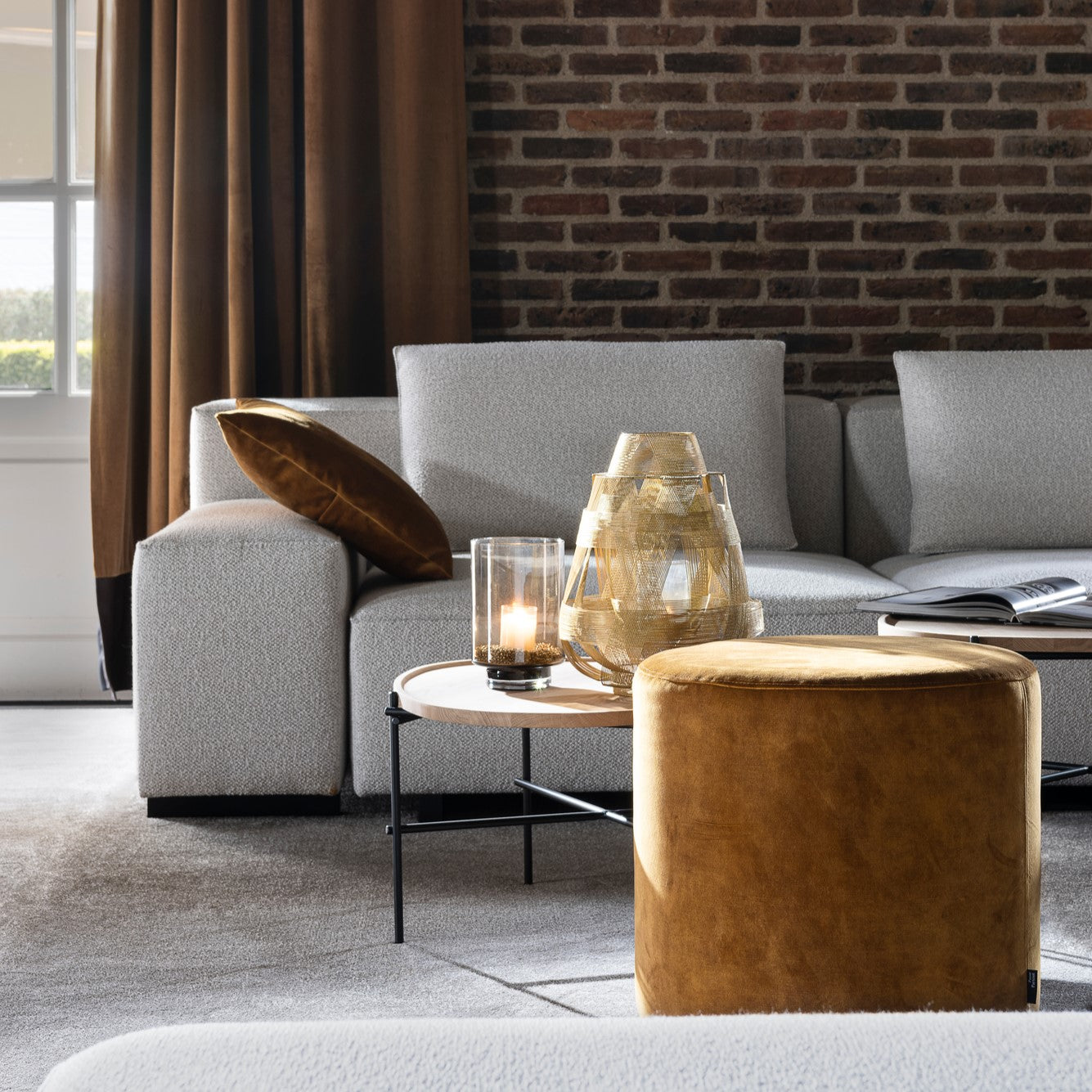 Passe Partout BLOCCO Sofa Ecklösung Raumfoto | Homestorys