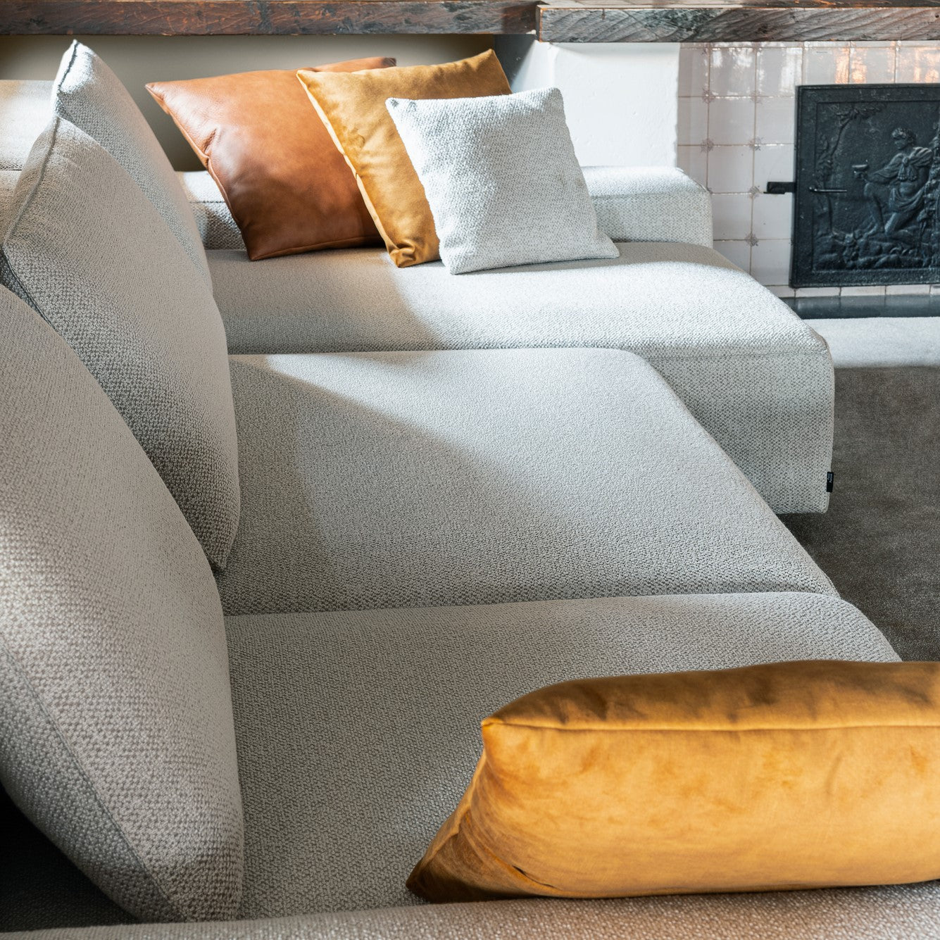 Passe Partout BLOCCO Sofa Detail Ansicht | Homestorys