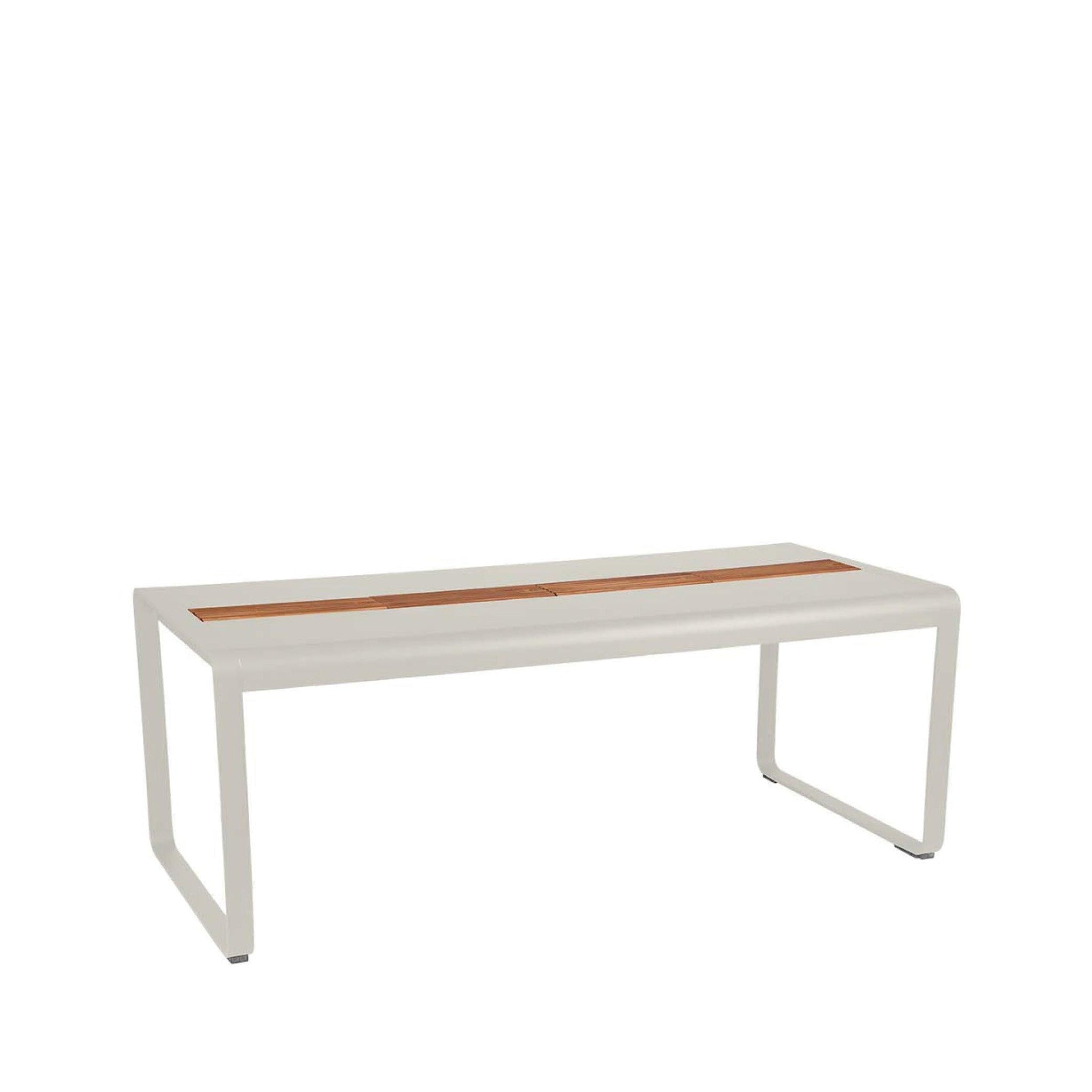 BELLEVIE Garden Table with Storage - 196x90 by Fermob