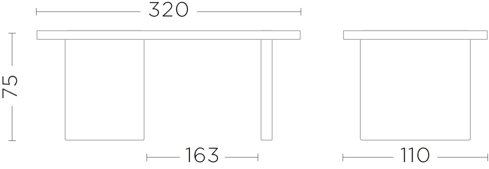 Gommaire - Esstisch SYLVIA - G497-OAK-WOOD | Homestorys