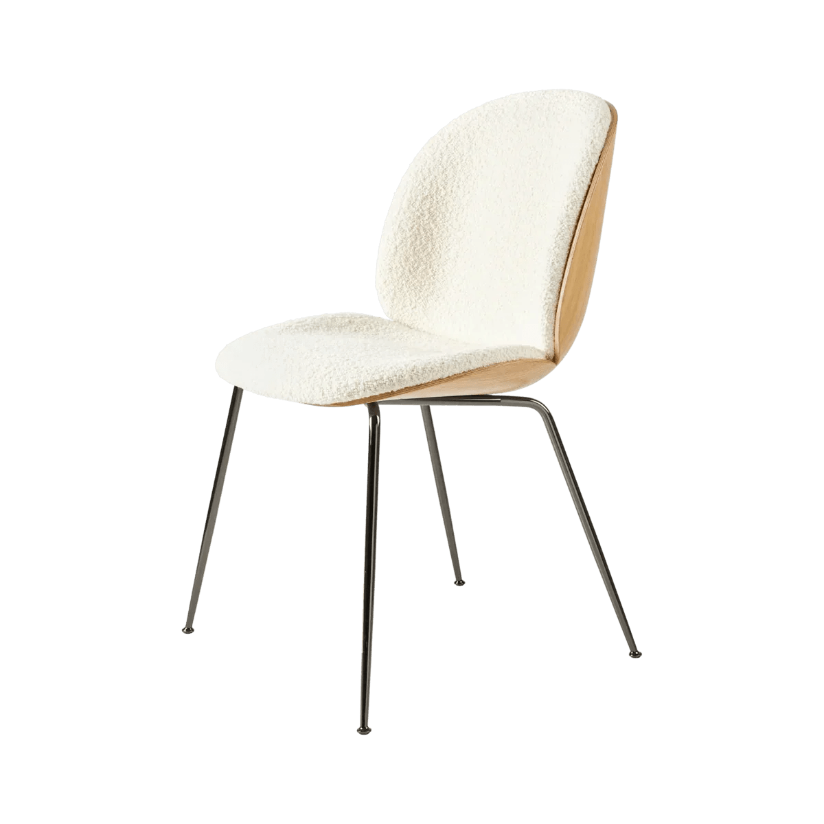 Gubi - Esstischstuhl BEETLE - 3D Furnier - 10111801 | Homestorys