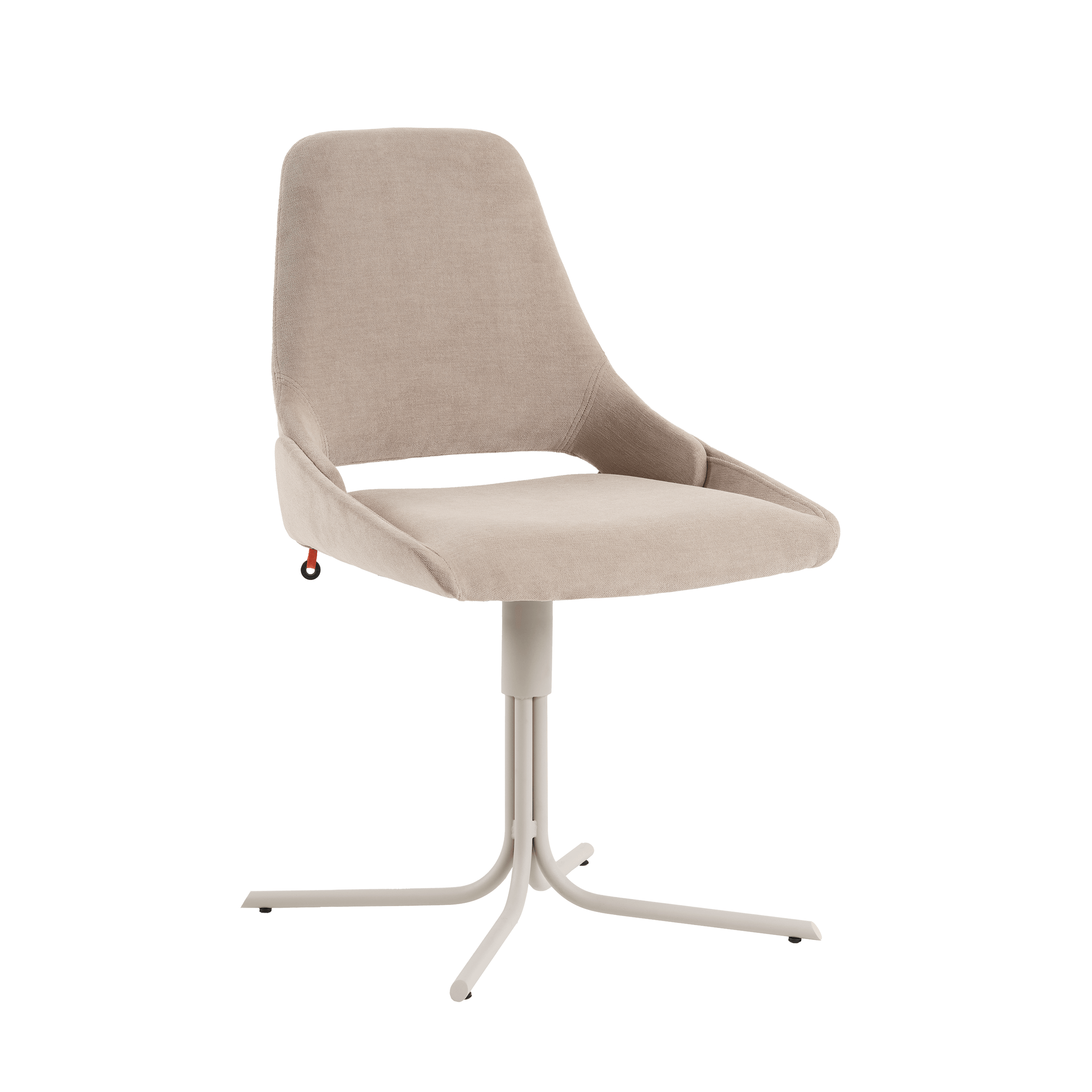 Mobitec LOTUS C0710 – drehbarer, gepolsterter Stuhl mit schlanker Silhouette und modernem Drehgestell