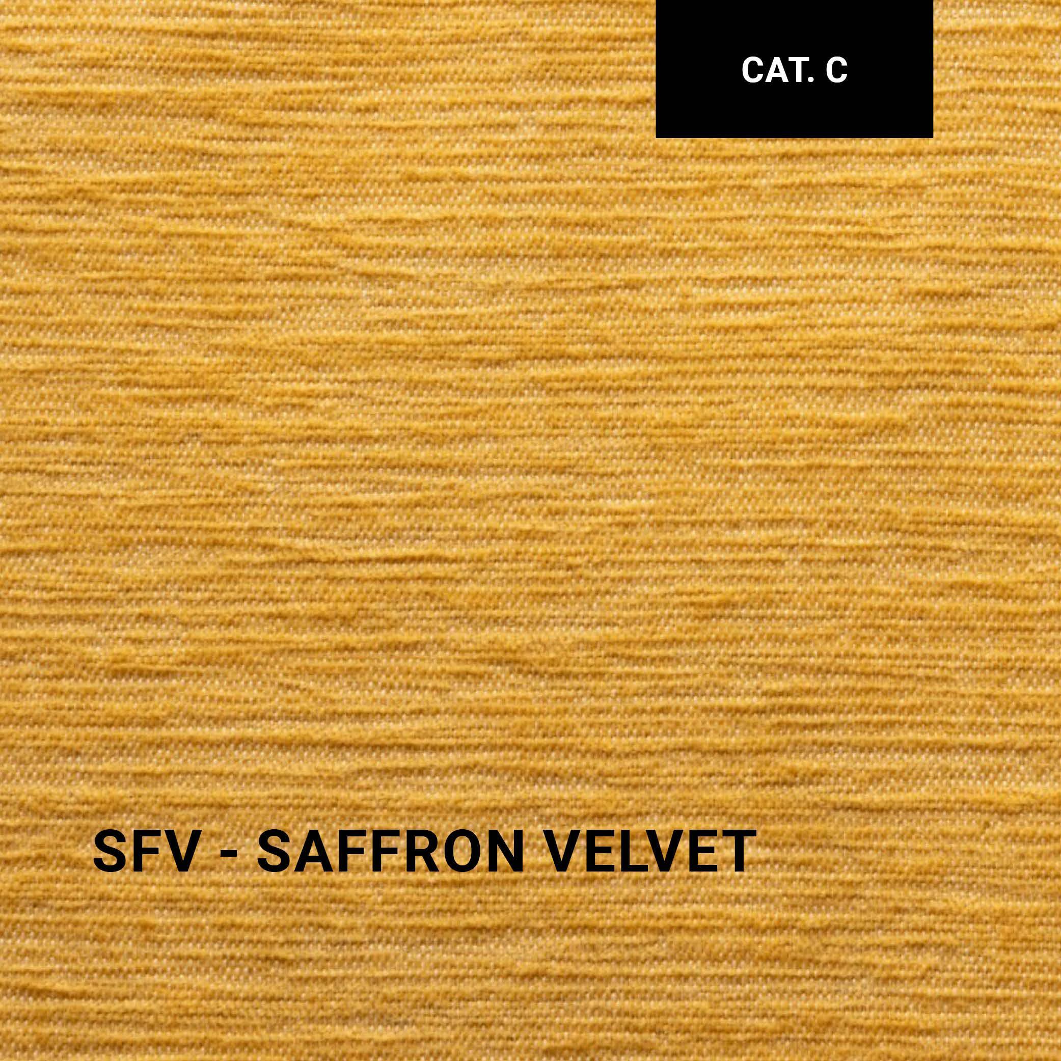 Loungeset ORGANIX 04 in Saffron Velvet – sonniges Gelb mit weicher Oberfläche für lebendige Outdoor-Lounges