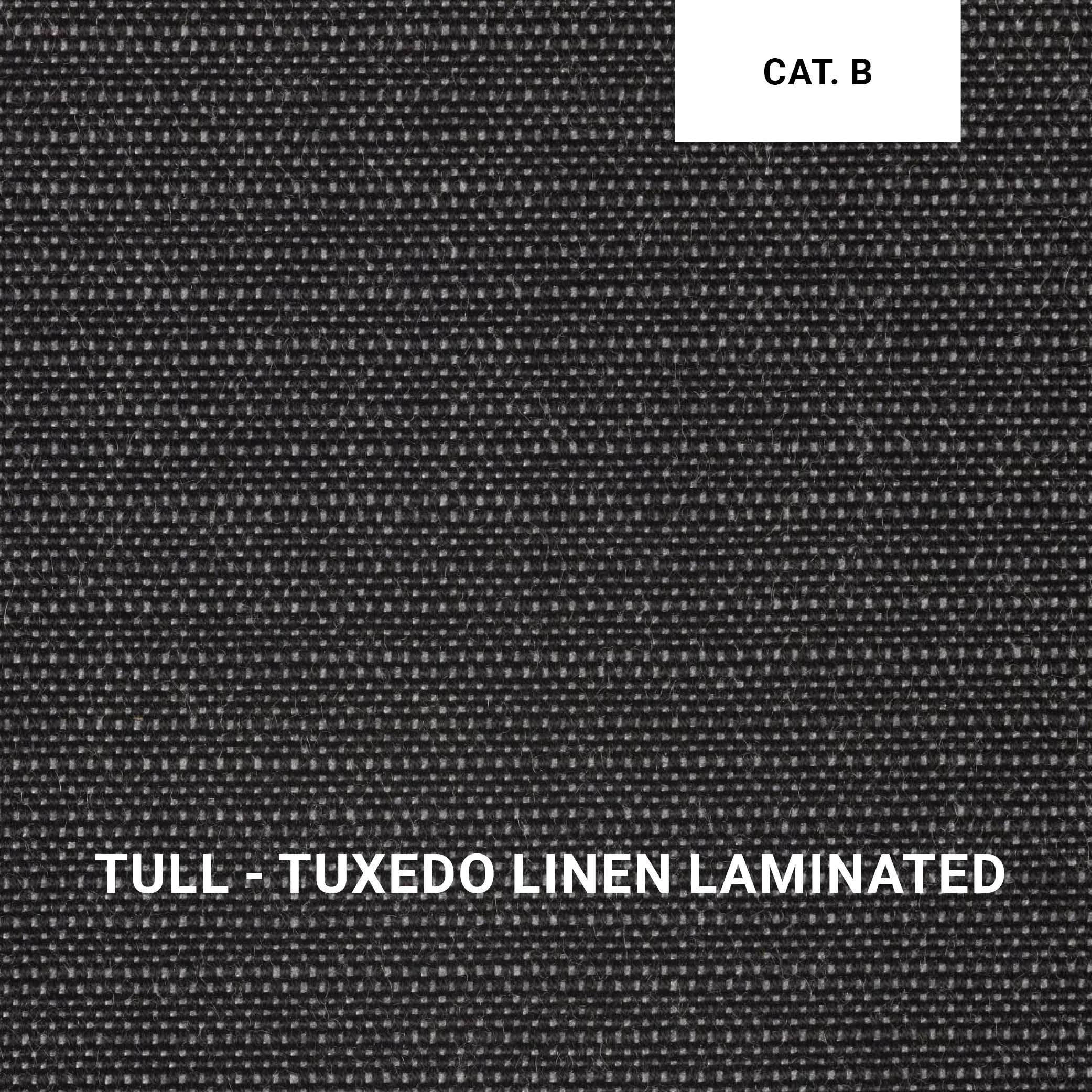 Royal Botania Loungeset ORGANIX 05 in Tuxedo Linen Laminated – zweifarbige Struktur mit funktioneller Laminierung für moderne Außenräume