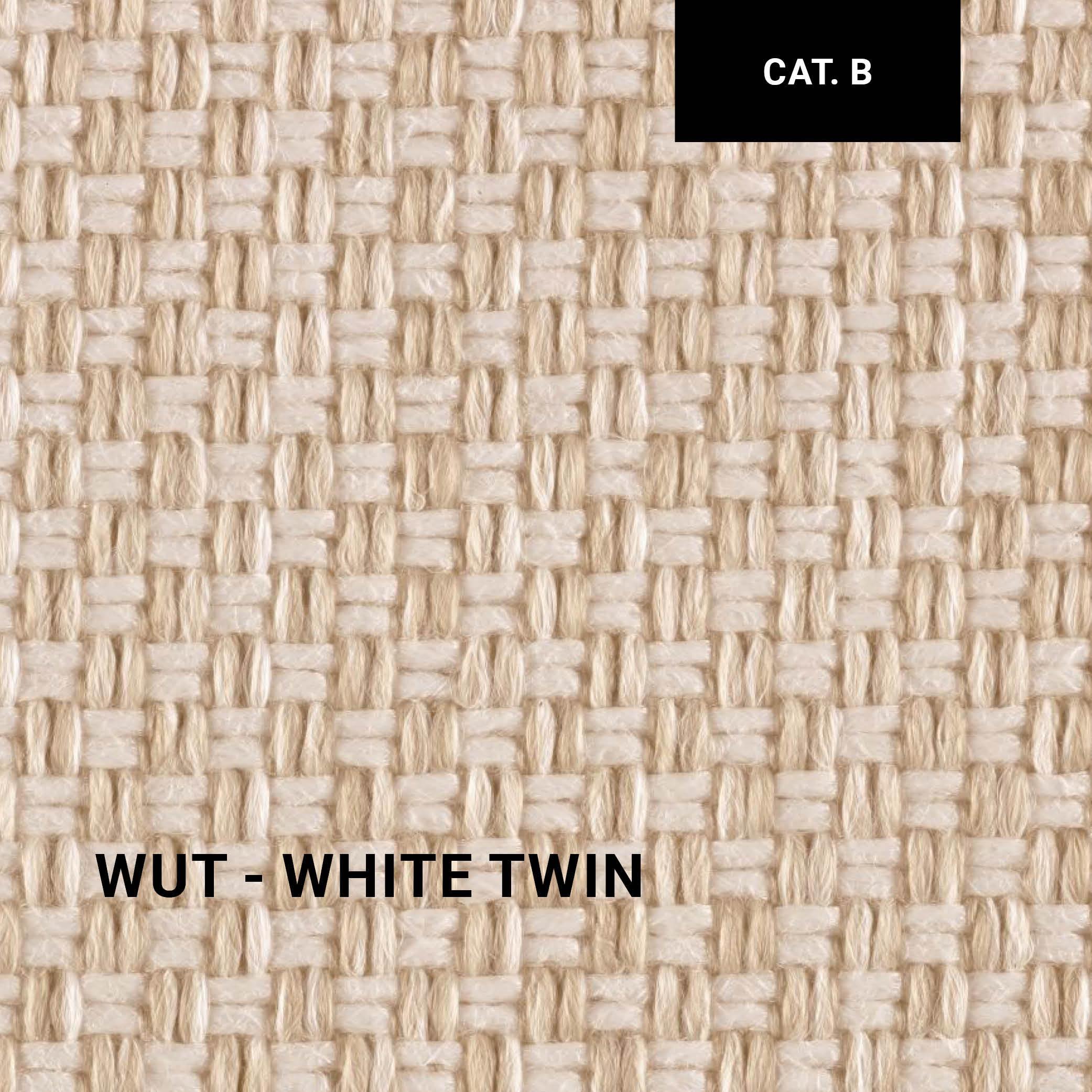 ORGANIX 07 in White Twin – klassisches Weiß mit dezenter Stoffstruktur für luftige Terrassengestaltung