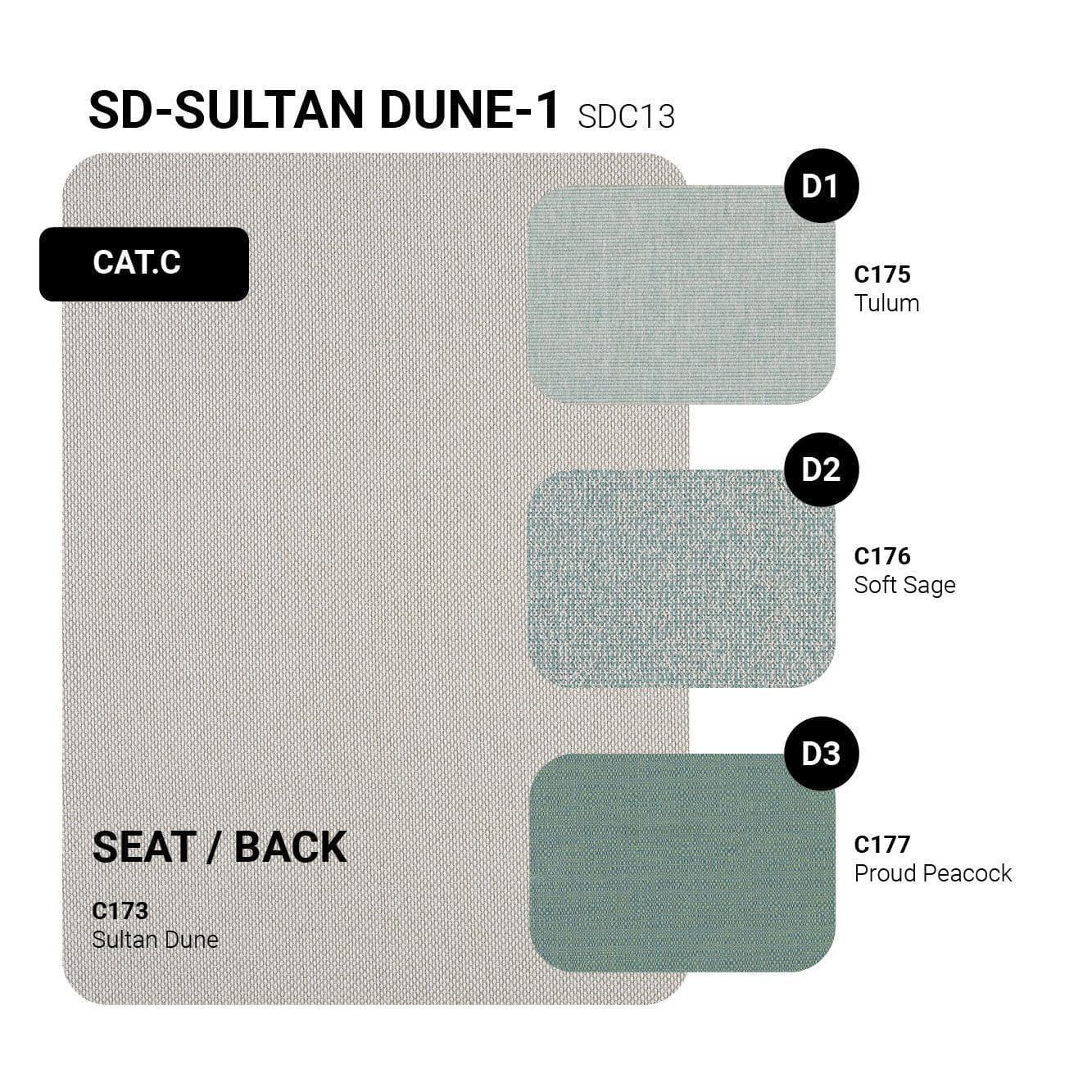 Sofakonzept 7 FLOWS  - Black/Teak Nero | Manutti | Homestorys