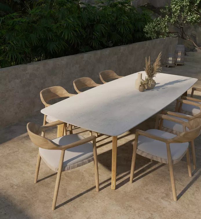 Manutti - Gartentisch TORSA - 310x135 - TAB0006304-HFTK-5K59 | Homestorys