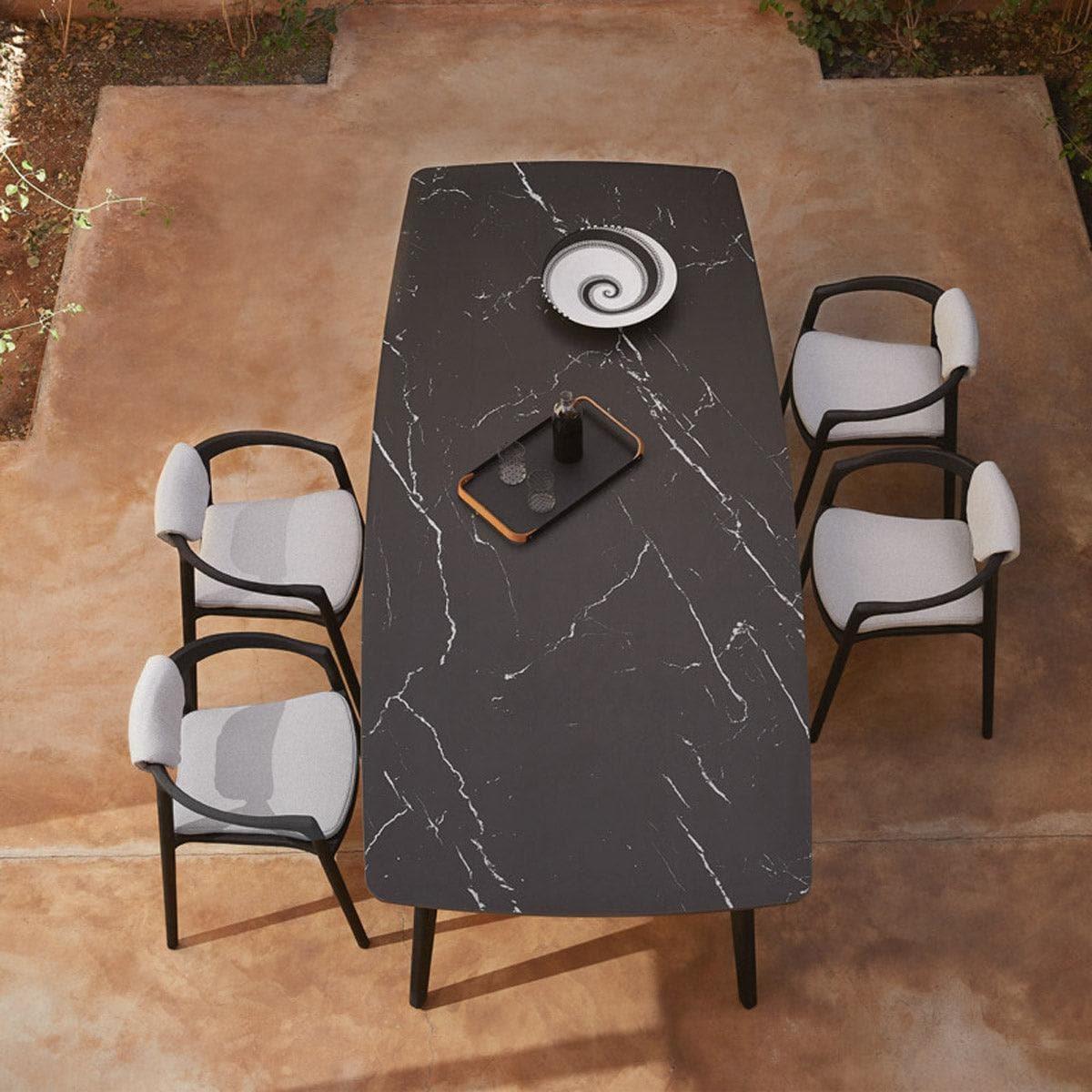 Esstisch TORSA 264cm - Teak Nero | Manutti | Homestorys