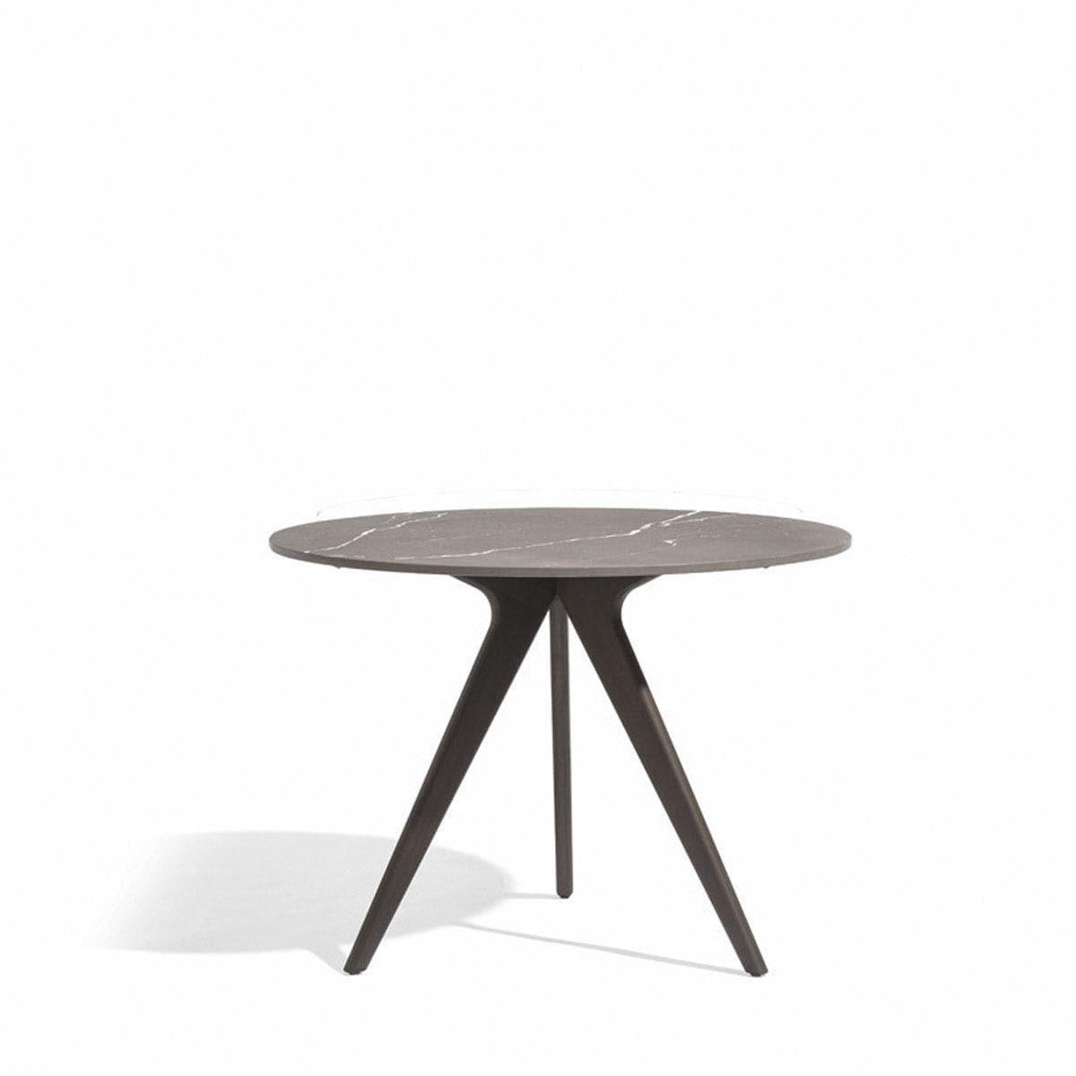 Esstisch TORSA - Teak Nero Ø100cm | Manutti | Homestorys