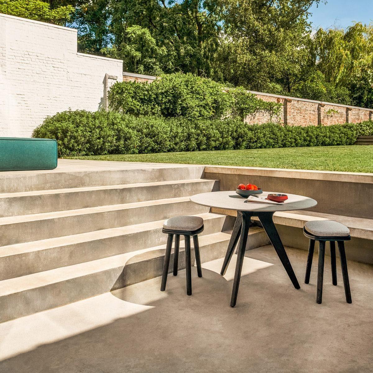 Esstisch TORSA - Teak Nero Ø100cm | Manutti | Homestorys