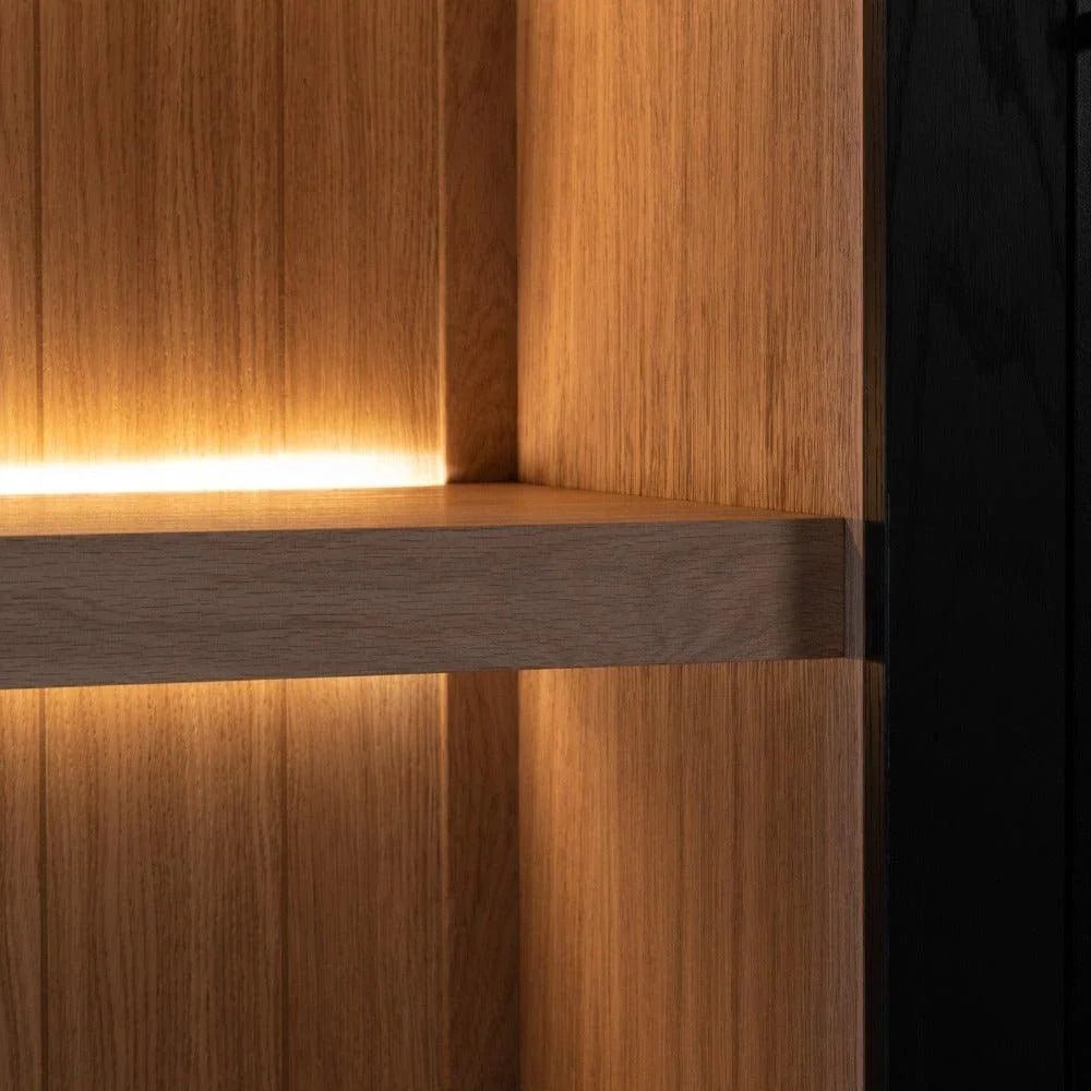 Michel Denolf - Wandschrank WOOD XL Schwarz - WOOD10/4D2DG | Homestorys