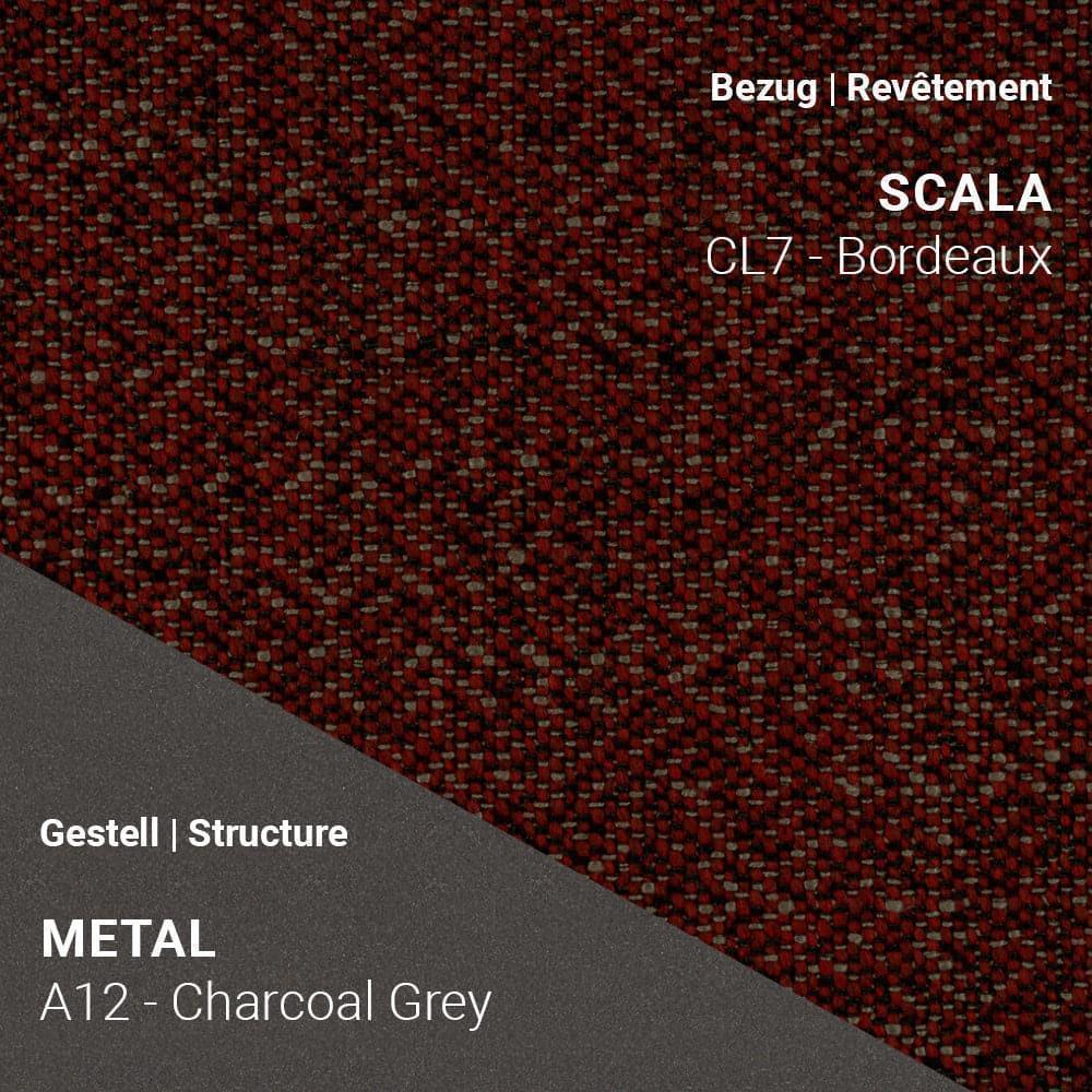 Mobitec - Drehbarer Armlehnstuhl LOTUS C1212 - LOTUSC1212-PM30-UNI-A-CL6-A21 | Homestorys