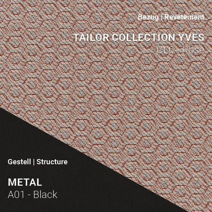 Mobitec - Stuhl LOLA C3110 - LOLA-PM26-UNI--A-CL6-TY-RE-A01 | Homestorys