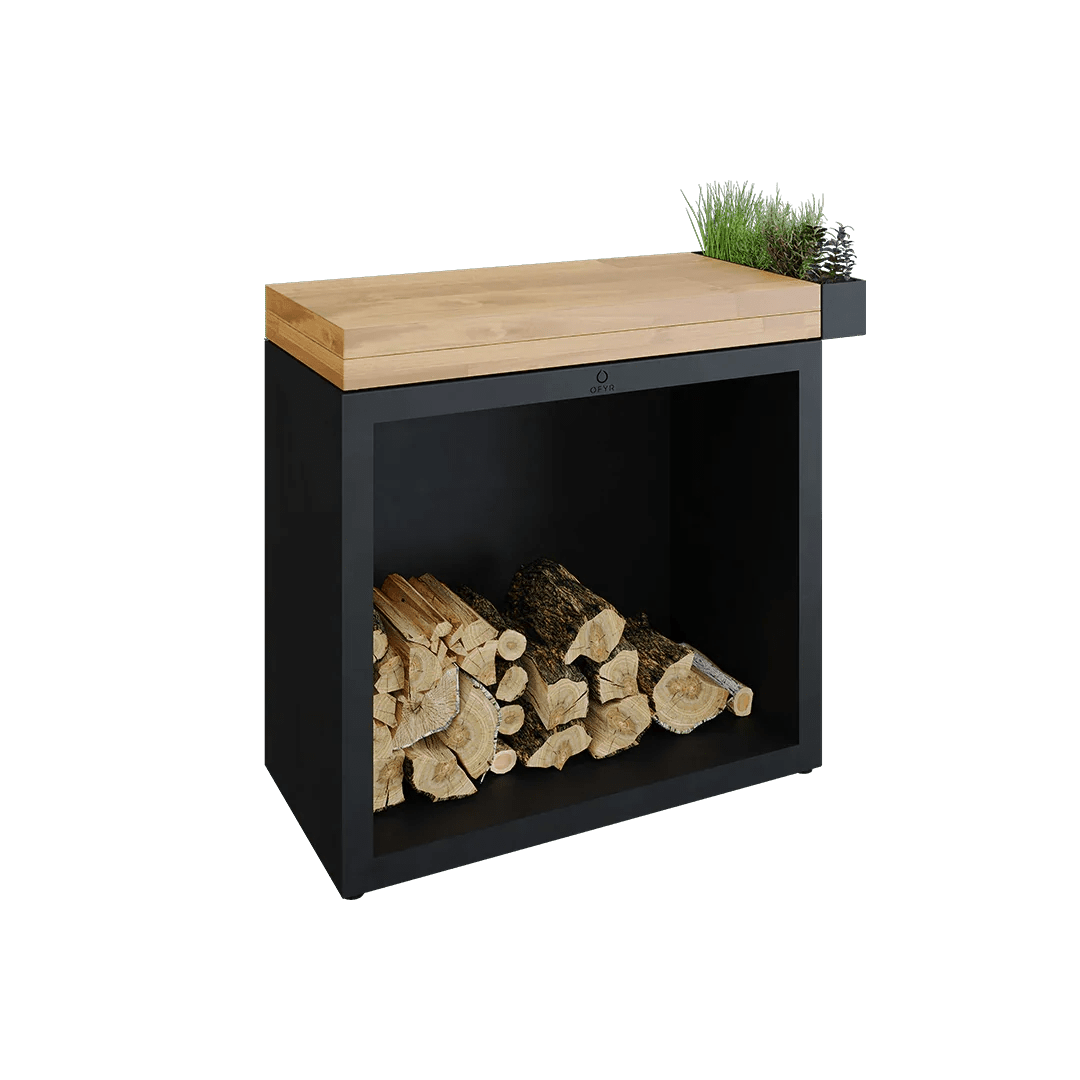 Ofyr - Butcher Block Storage - BBSB-90-TW | Homestorys