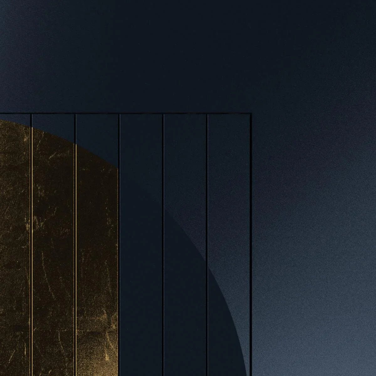 Qlocktwo - Wanduhr MOON MIDNIGHT - | Homestorys