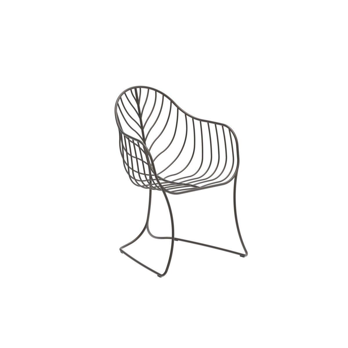 Royal Botania - Armlehnstuhl FOLIA Bronze - FOL 55 PB + PIL FOL 55 SED CAT. A | Homestorys