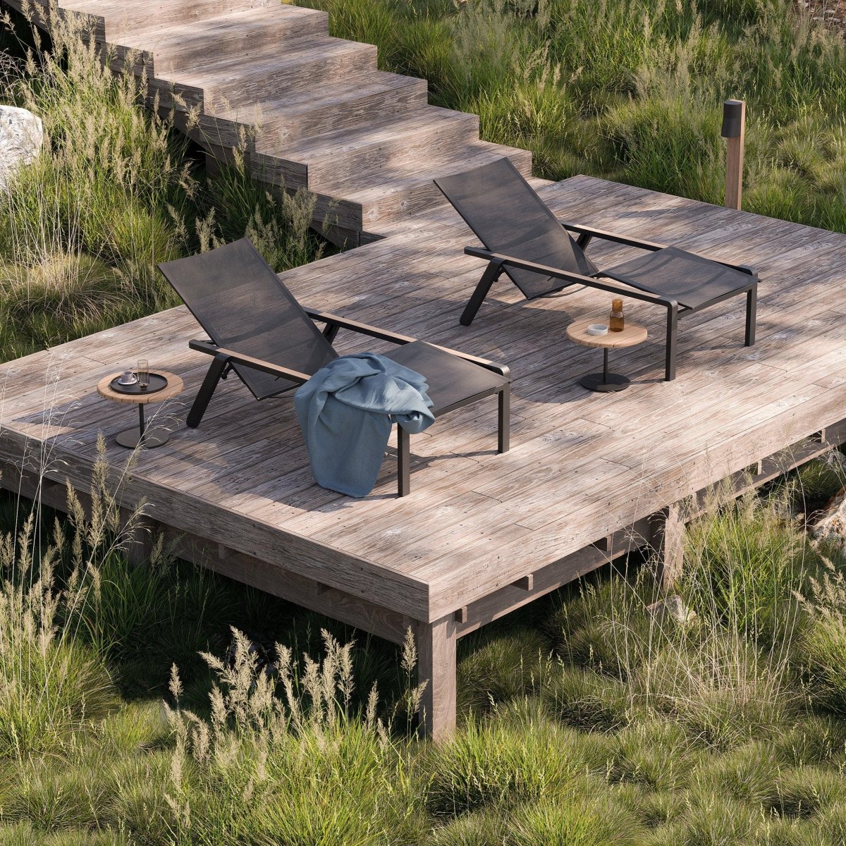 Royal Botania - Beistelltisch BUTLER Ø40 - BTL 40TXH CAWUM | Homestorys