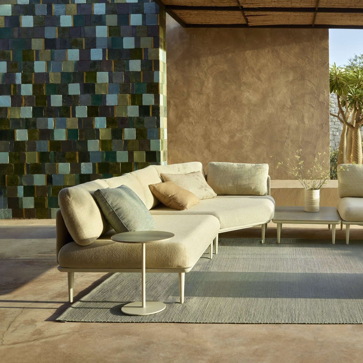 Royal Botania - Beistelltisch BUTLER Ø40 - BTL 40TXH CAWUM | Homestorys