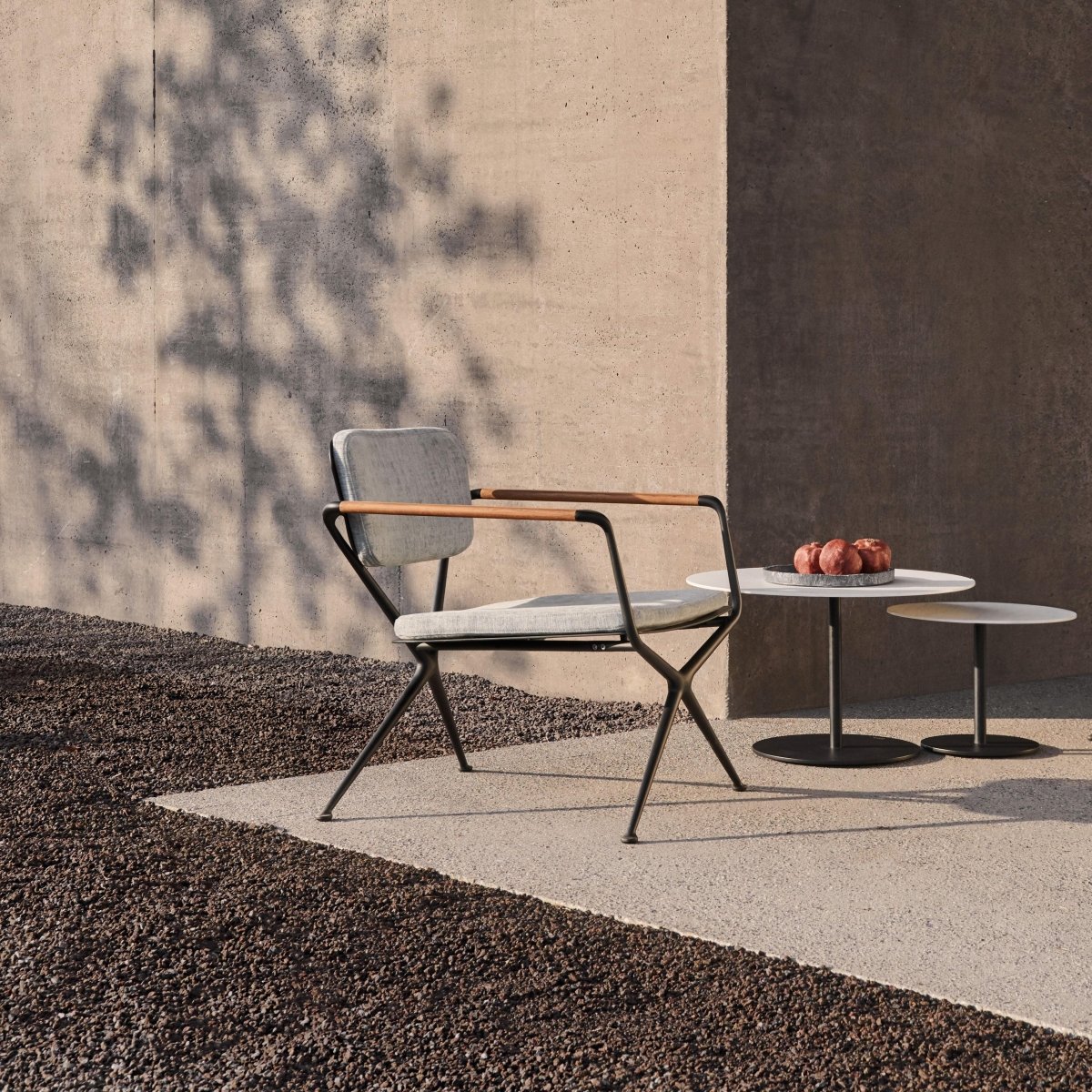 Royal Botania - Beistelltisch BUTLER Ø90 - BTL 90TXH CAWUM | Homestorys