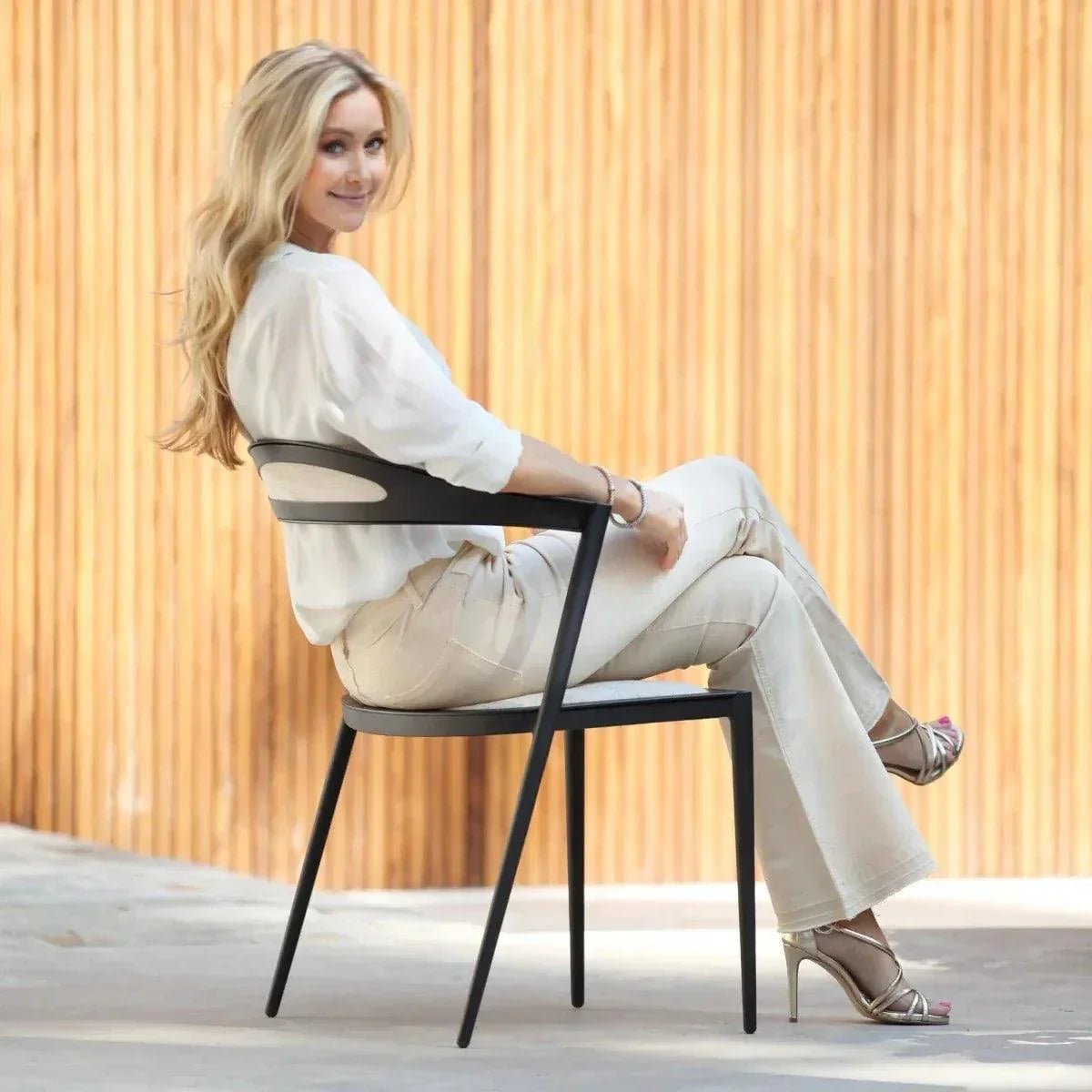 Royal Botania - Stuhl STYLETTO 55 Kieselstein - STY 55 PB | Homestorys