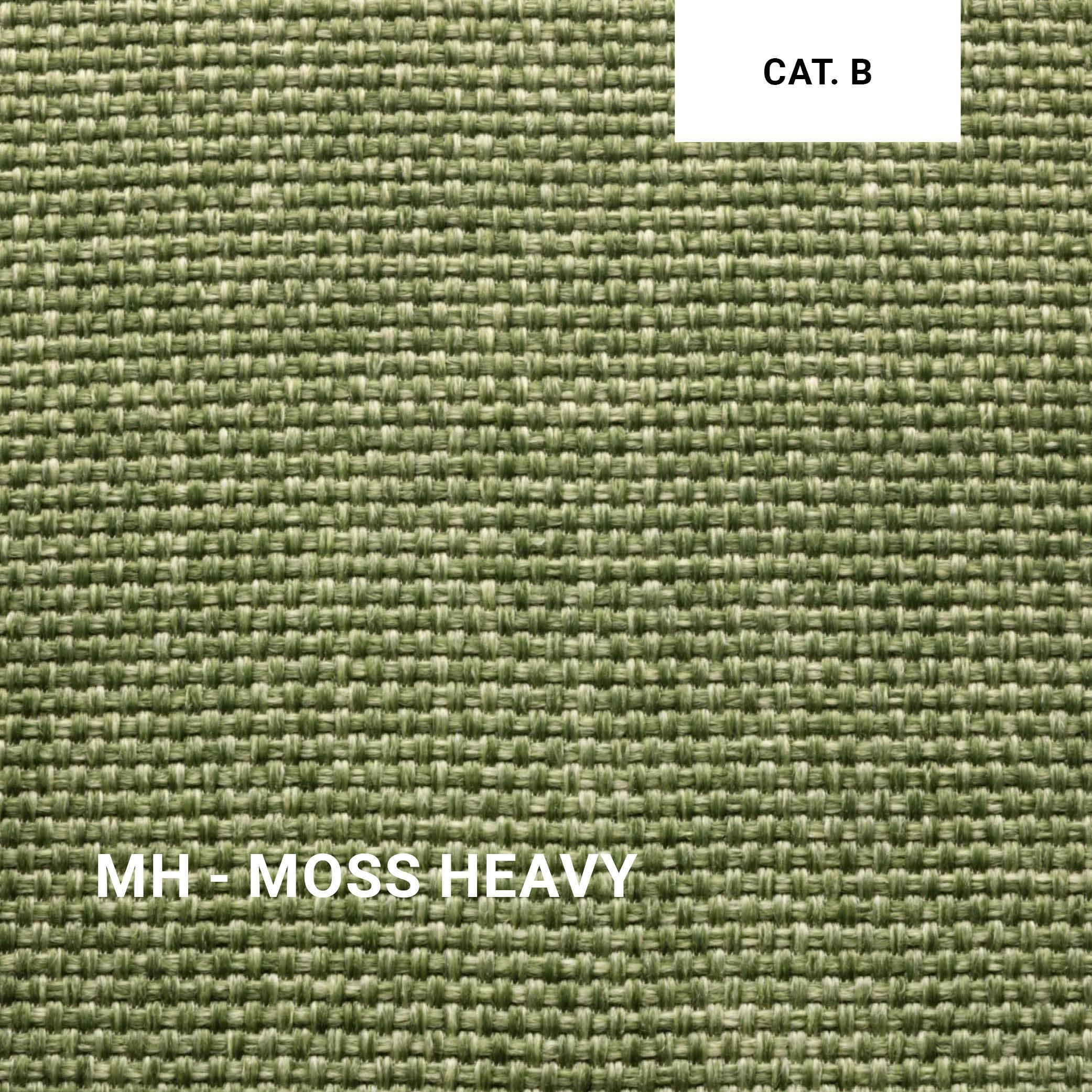 STYLETTO 55 von Royal Botania in Sand mit Moss Heavy – kräftiges, strukturiertes Grün für naturnahe Terrassen und Gärten