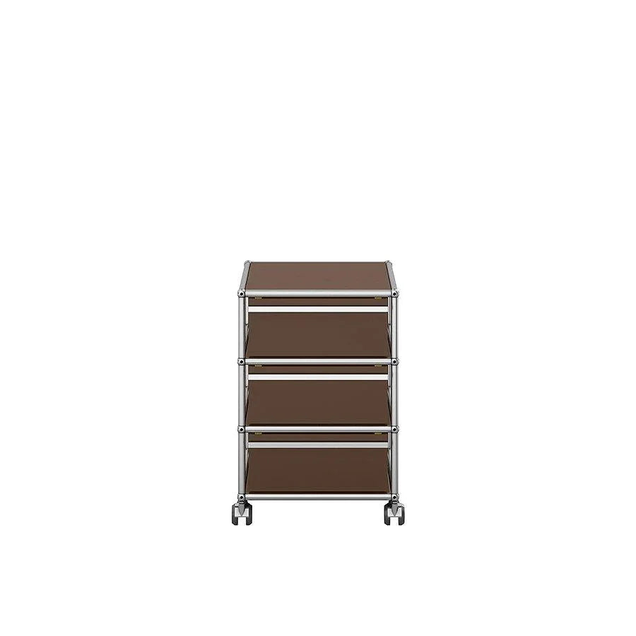 USM Container M26 in Braun – zeitloses Design mit warmer Farbgebung für klassische Büroeinrichtungen oder Wohnarbeitszimmer