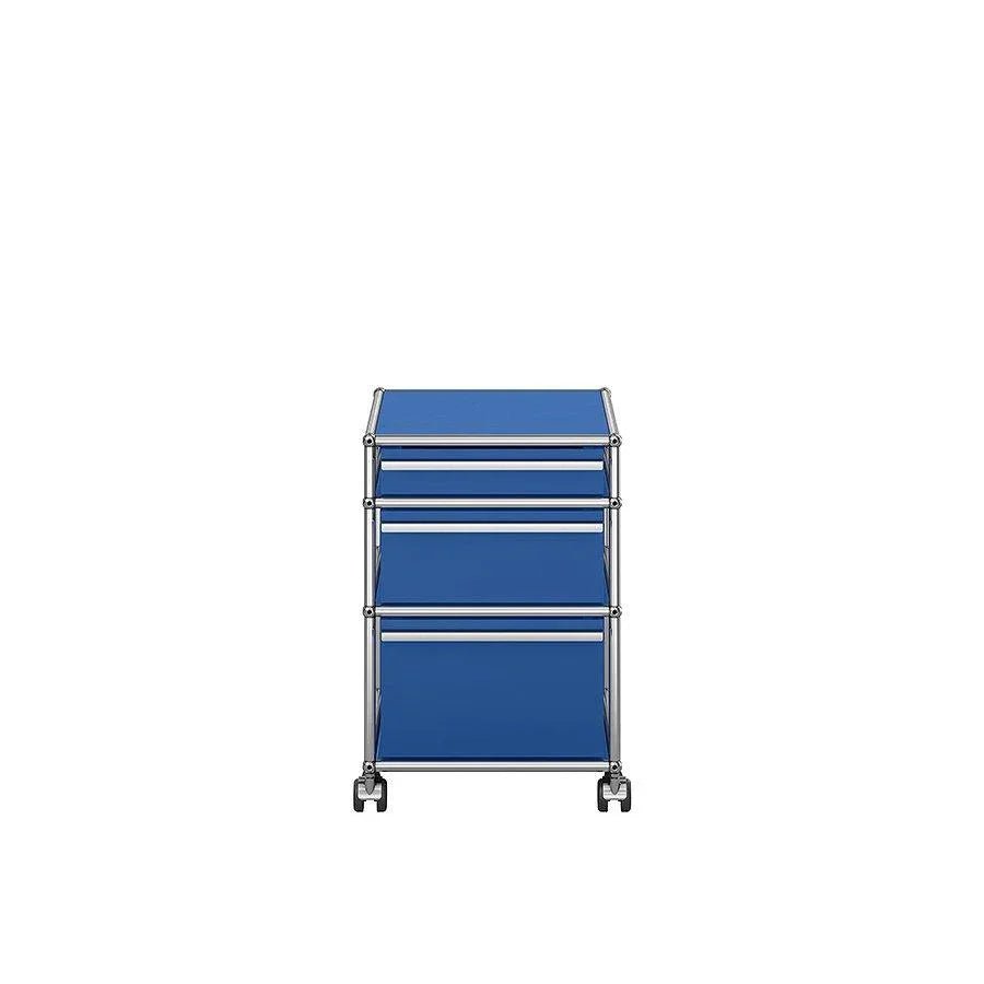 USM Haller - Rollcontainer M63 - QS M63 Enzianblau | Homestorys
