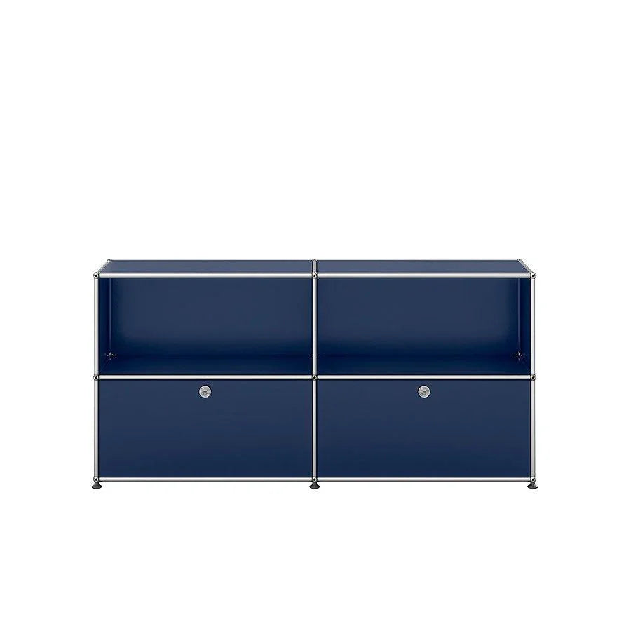 USM Sideboard C2 in Stahlblau – stilvoller Akzent mit kühler Eleganz für professionelle und kreative Räume