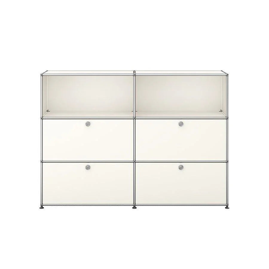 USM Haller Sideboard M64 in Reinweiß – minimalistische Eleganz und klare Linien für moderne Wohn- und Arbeitsbereiche