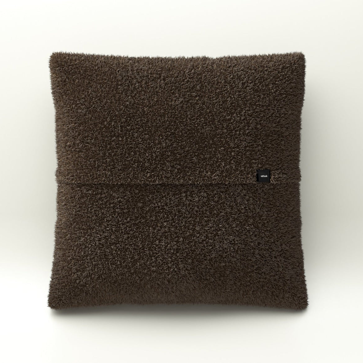 Vetsak BIG PILLOW Doodle in Cacao – warmes, modernes Kissen mit weicher Oberfläche und natürlichem Look