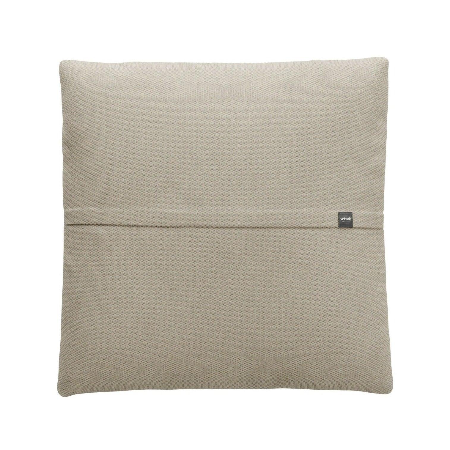 JUMBO PILLOW von Vetsak in Pique Beige – bequemes XL-Kissen für Sofa, Terrasse und Wohnbereich