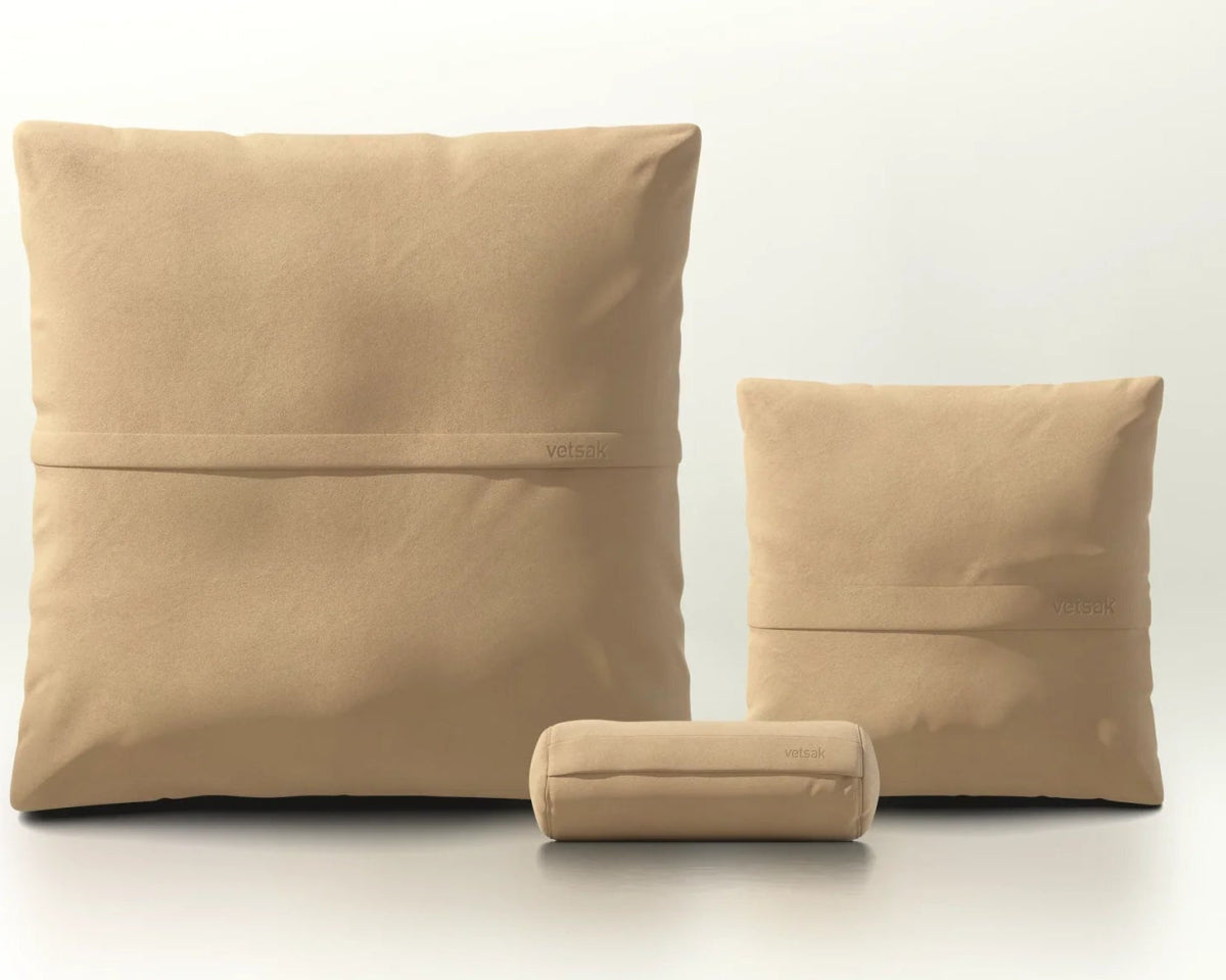 Vetsak - Kissen SET 2 - vetsak-pillow-set02-Leather-Beige | Homestorys