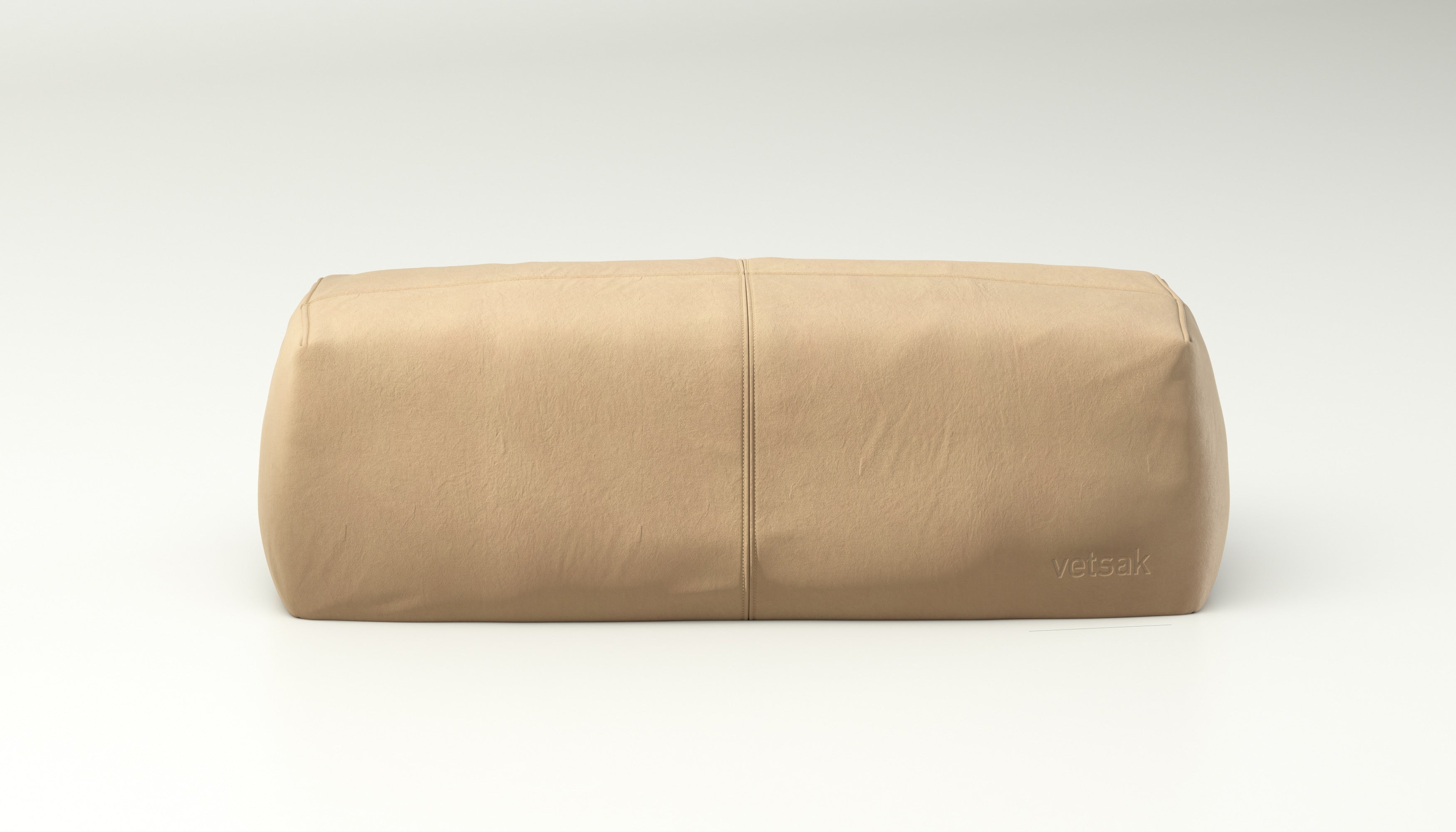 Lounge Pillow in Leder Beige – hochwertiges Lederkissen in warmer, heller Ausstrahlung