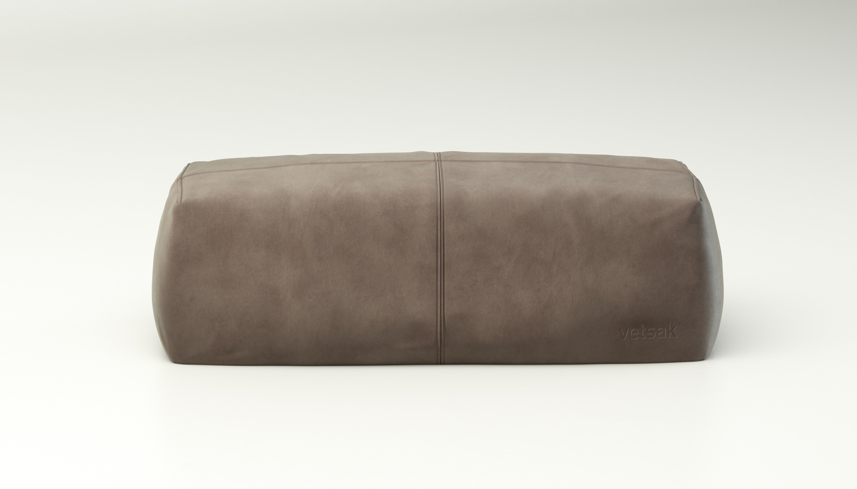 Lounge Pillow von vetsak aus Leder Cacao – stilvolles Komfortkissen in dunklem Braunton