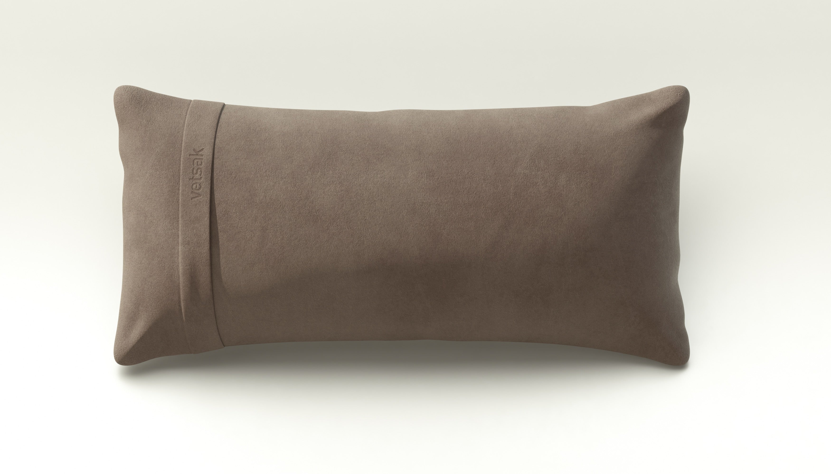 Pillow aus Leder in Cacao – kompaktes Designobjekt mit geschmeidigem Finish