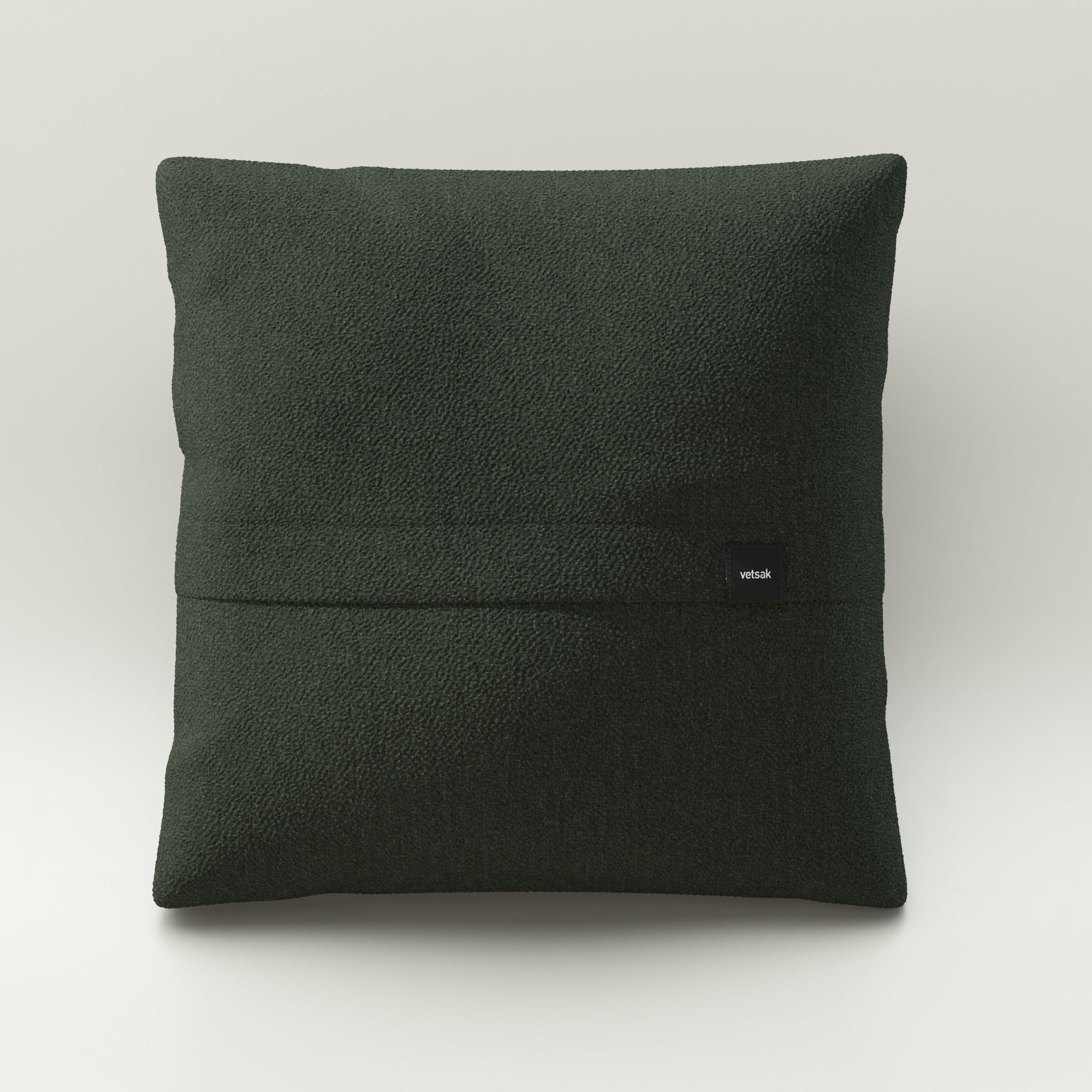 Big Pillow von vetsak im Stoff Loop Loop Mousse – sanftes Bouclé-Kissen für helle, gemütliche Räume