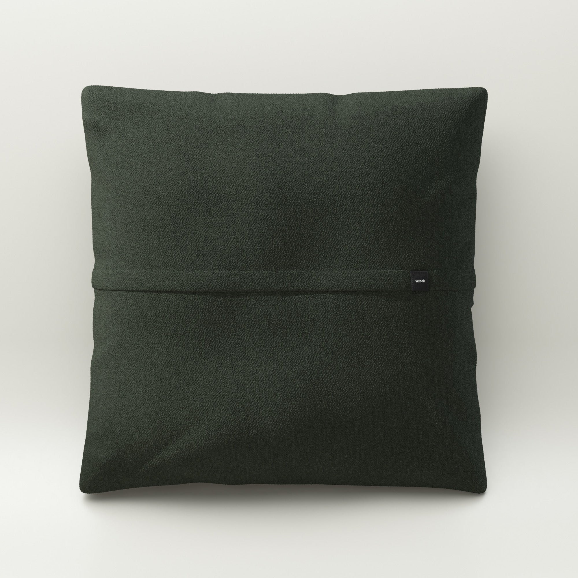 Jumbo Pillow in Loop Loop Mousse – kuscheliges Megakissen in natürlichem Off-Green mit angenehmer Struktur