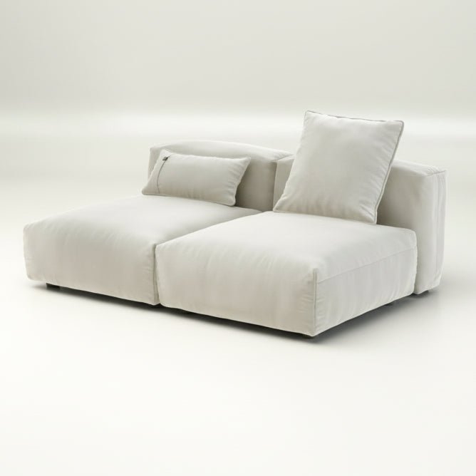 Vetsak - Modulares Gartensofa SET 02 - vetsak-modulsofa-set02-Pique-Creme-M | Homestorys
