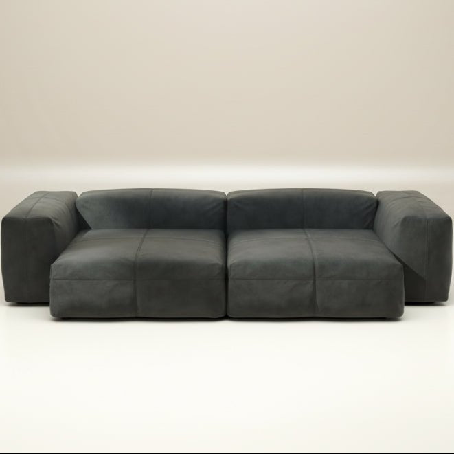 Vetsak - Modulares Sofa SET 02 - vetsak-modulsofa-set02-Leather-DG-XL | Homestorys