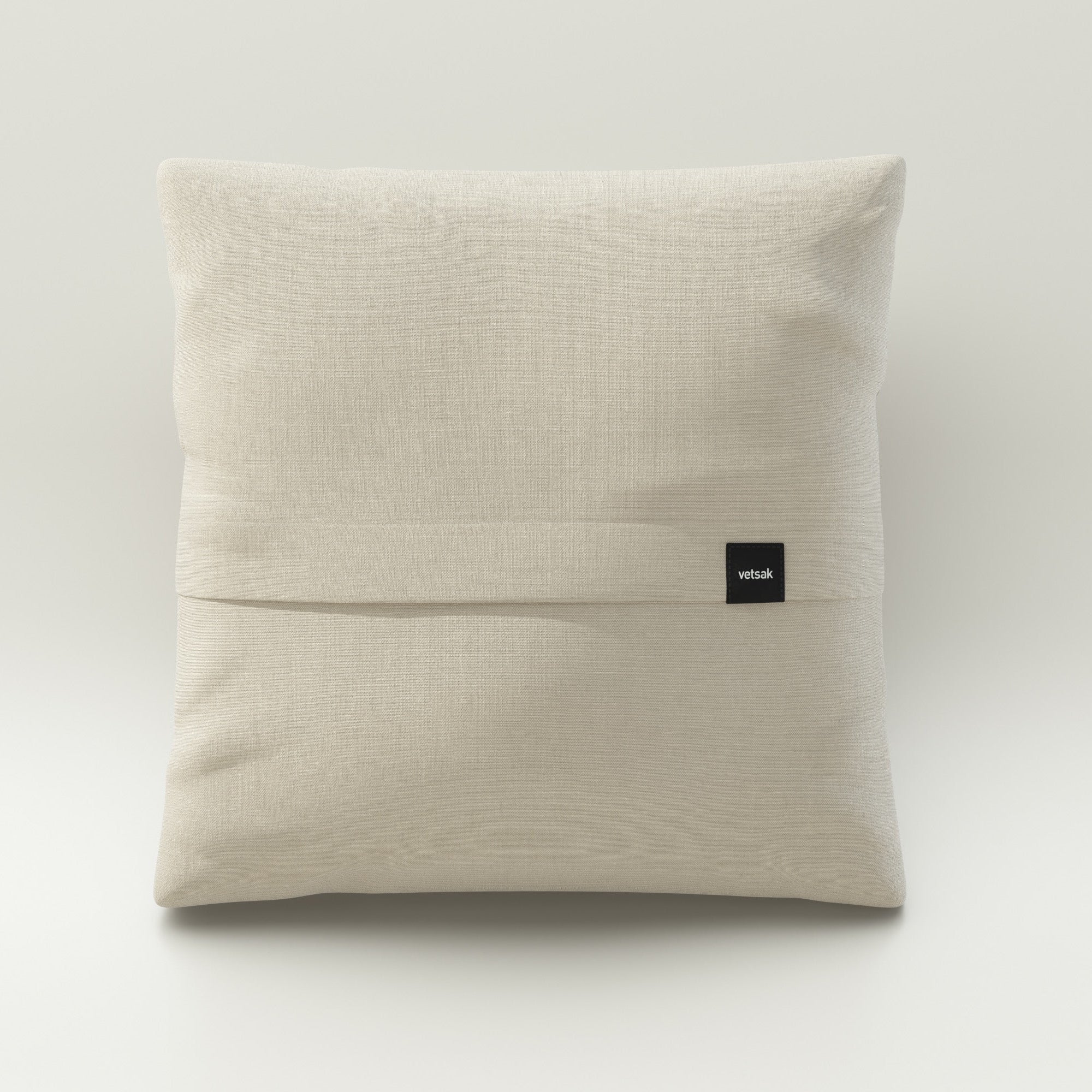 Big Pillow im Stoff Piqué Beige – dezente, wetterfeste Ergänzung für moderne Gartenmöbel