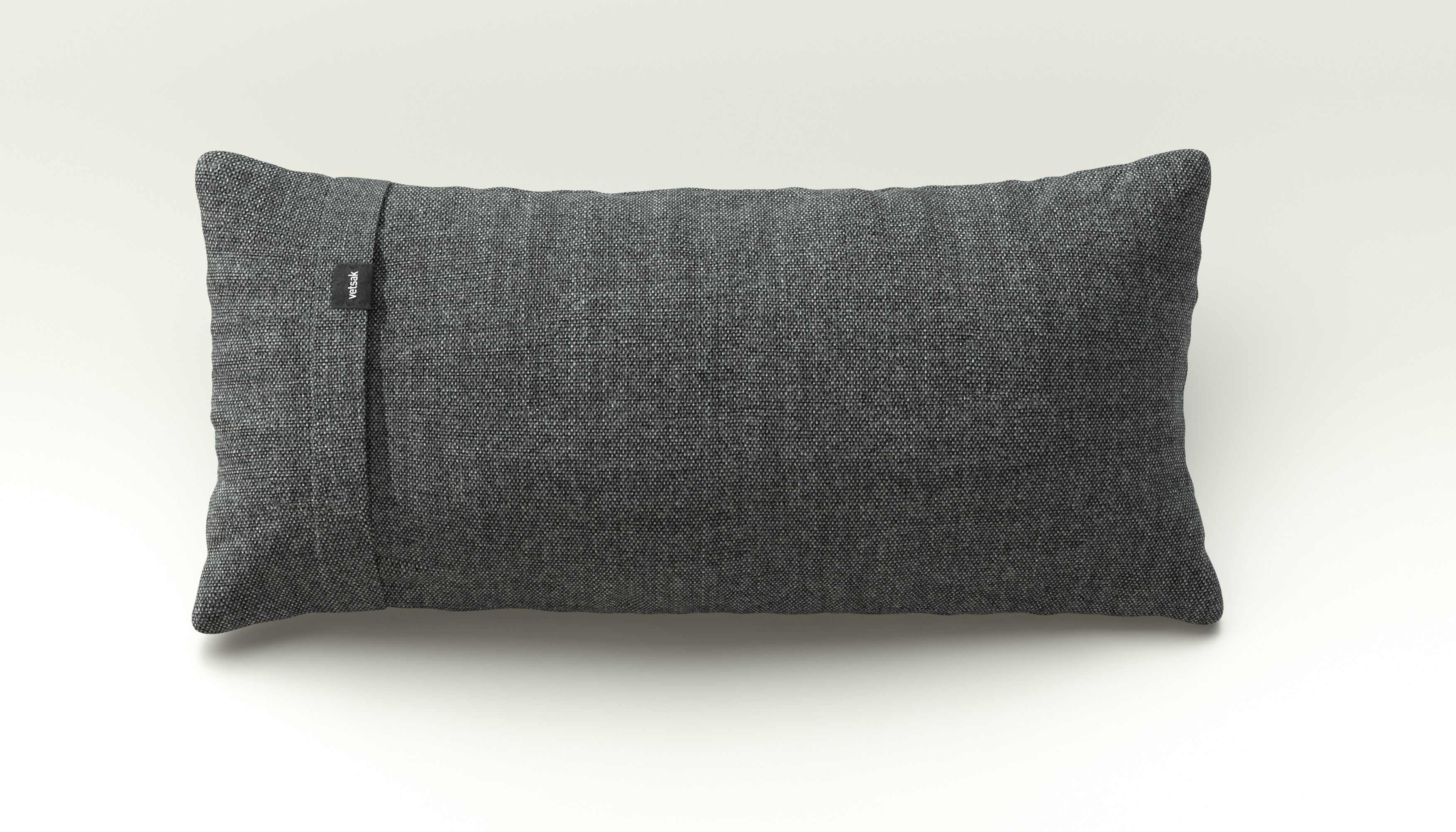 Kleines Kissen in Piqué Dark Grey – dezente Stärke für jeden Outdoor-Bereich