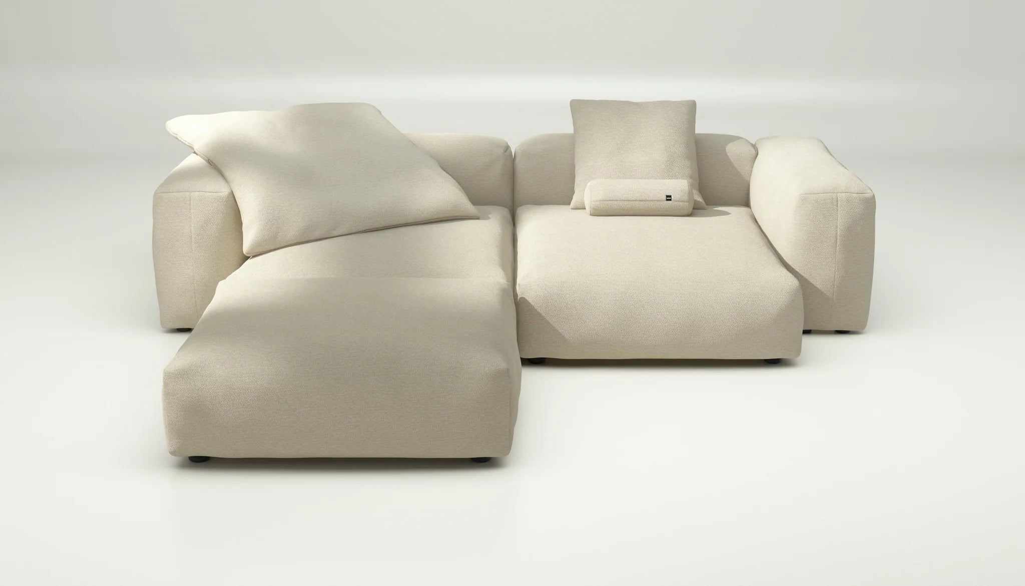 Duna Sofa mit Kissen – Vetsak SET 03 in wohnlicher Farbwelt für gemütliches Ambiente