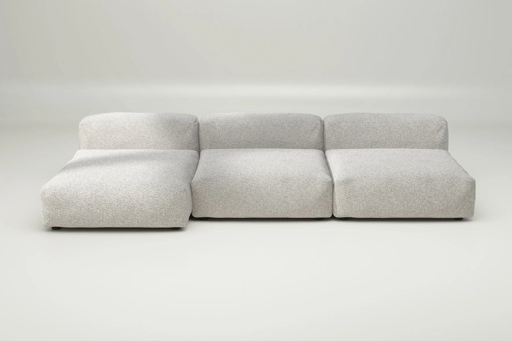 Vetsak Sofa 04 mit Loop Loop Bounty – ohne Kissen, warmer Beigeton mit textiler Oberfläche für harmonische Einrichtung