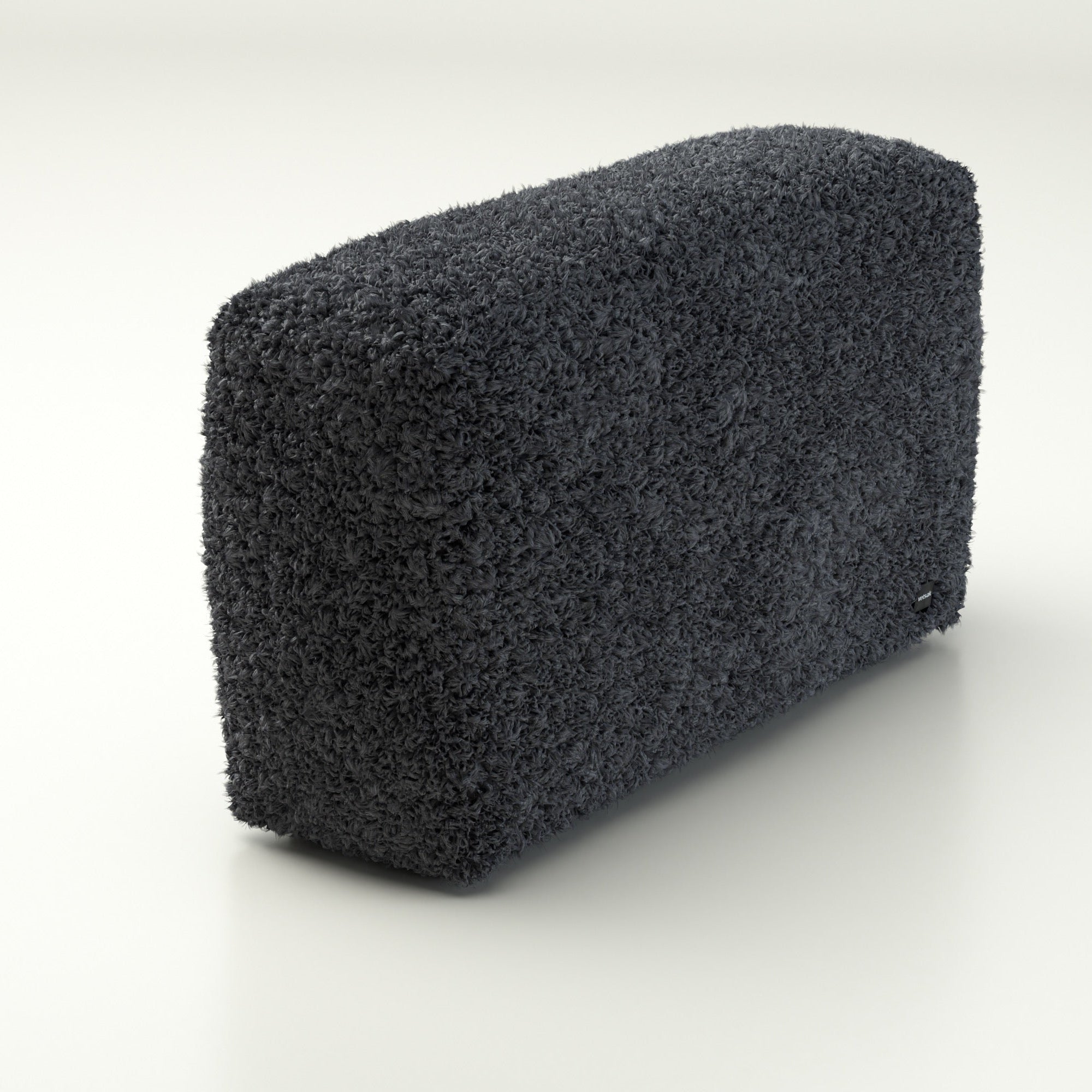 Sofa Seitenteil Large 105x31 cm Vetsak Doodle Dark Grey – markantes, komfortables Lounge-Modul