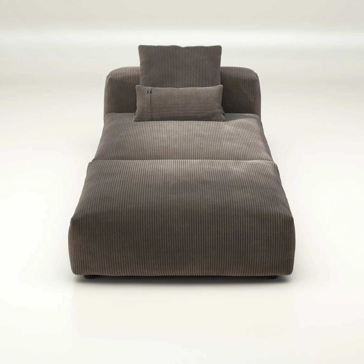 Cord Velour Mocha Sofa Set 07 mit Kissen – elegantes Lounge-Sofa von Vetsak