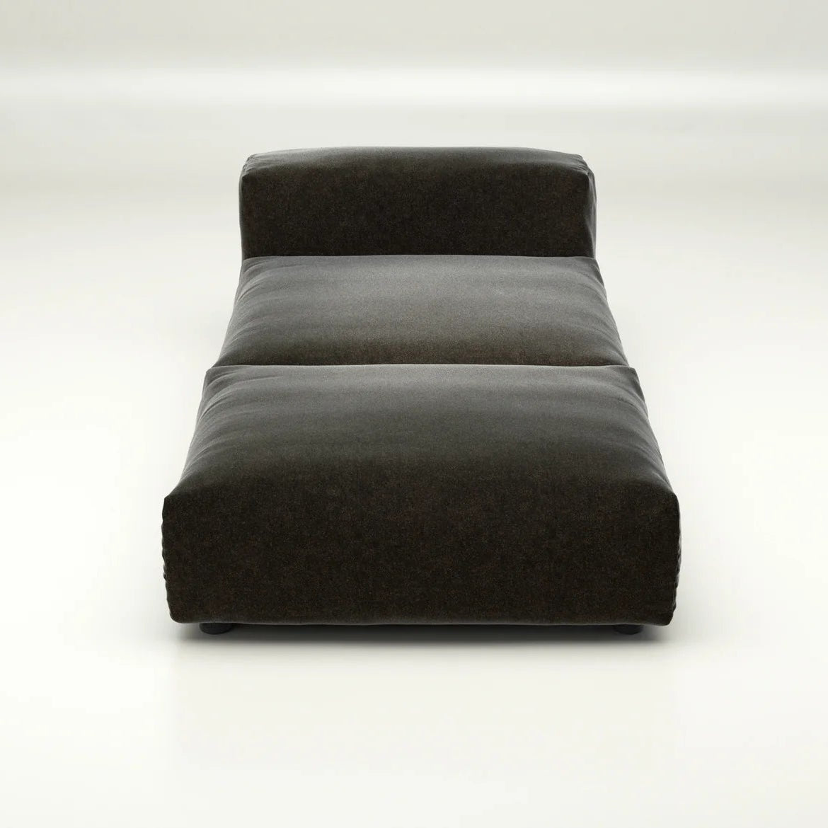 Suave Anthracite Sofa Set 07 – modernes Design in sattem Anthrazit, ohne Kissen