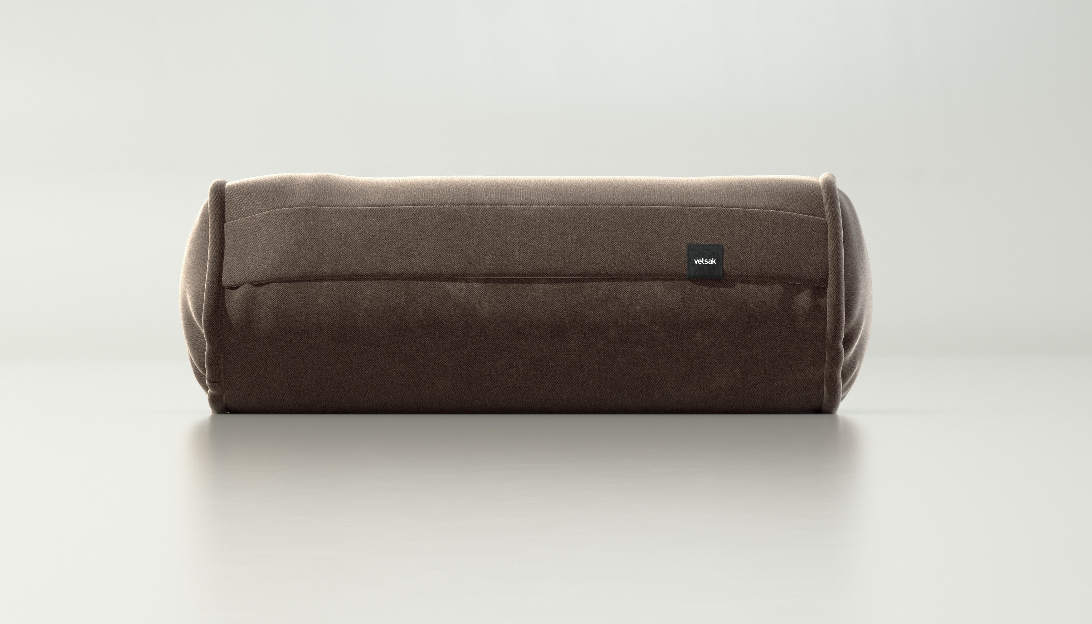 Noodle-Kissen in Suave Espresso – anschmiegsam und charaktervoll