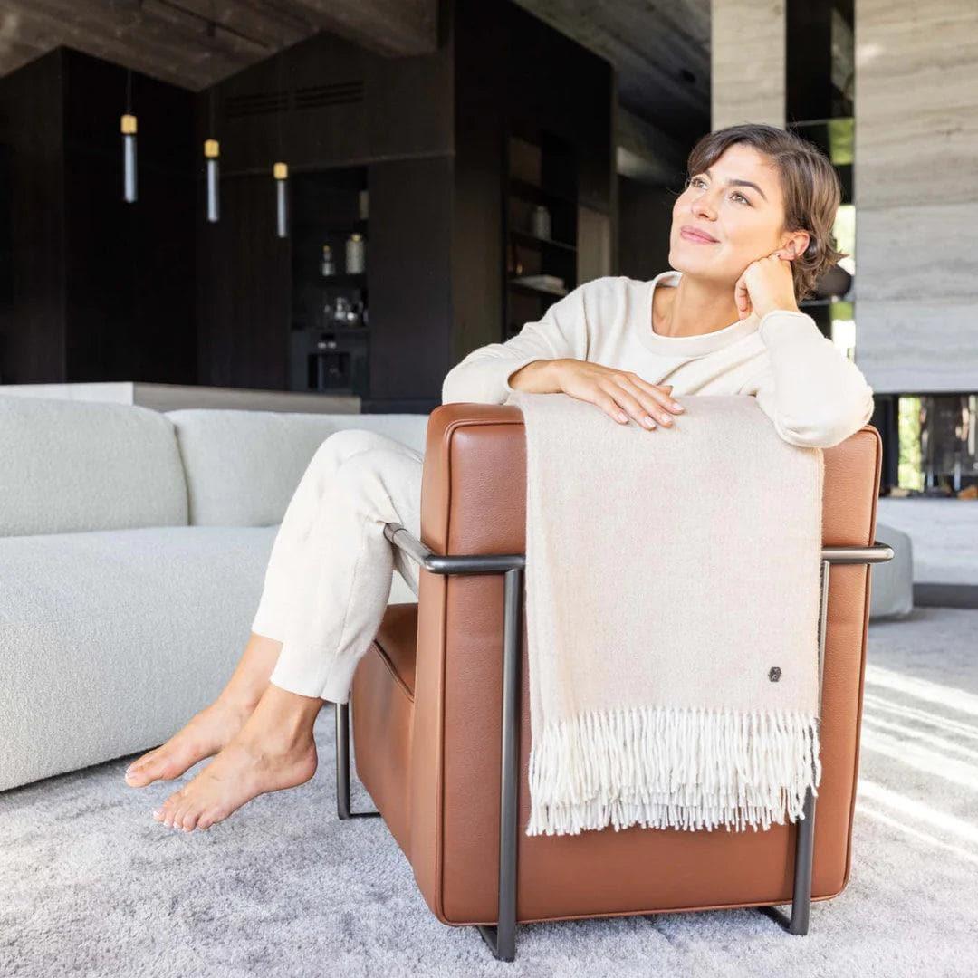 Weich Alpaca - Plaid CIELO - | Homestorys